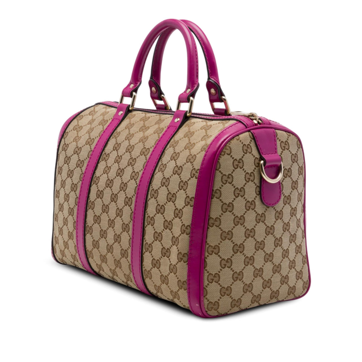 Gucci Medium GG Canvas Joy Boston Bag