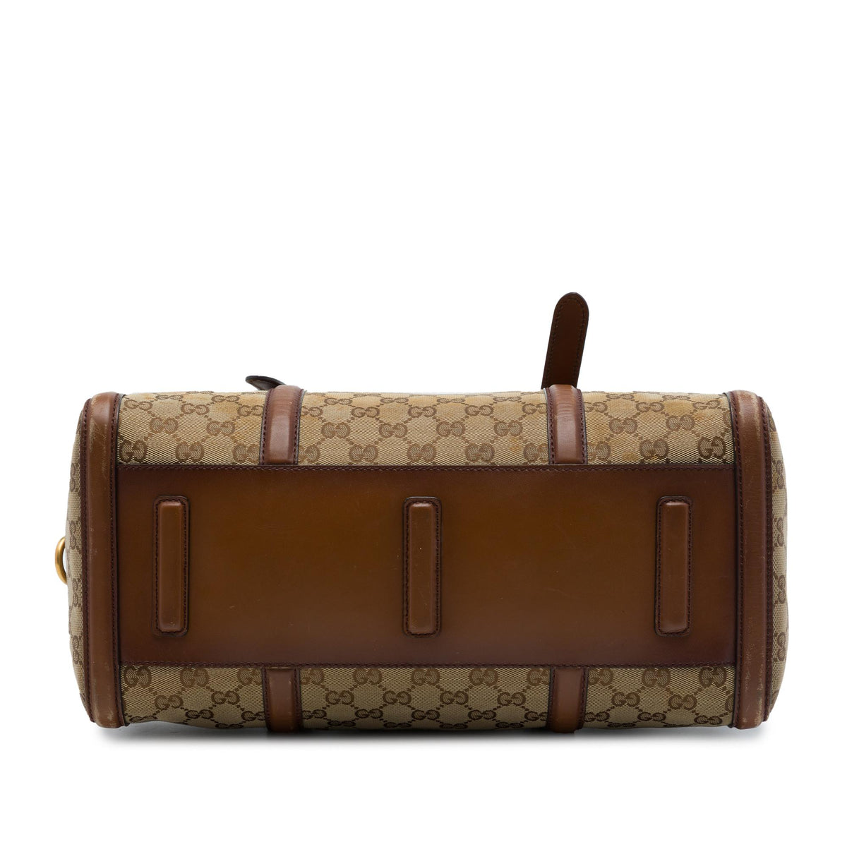 Gucci Medium GG Canvas Lady Web Boston Bag