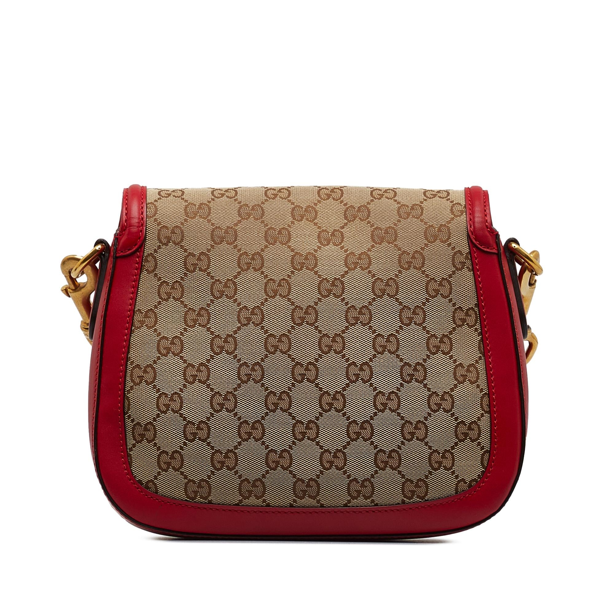 Gucci Medium GG Canvas Lady Web Crossbody Bag (SHG-hrPCbV)