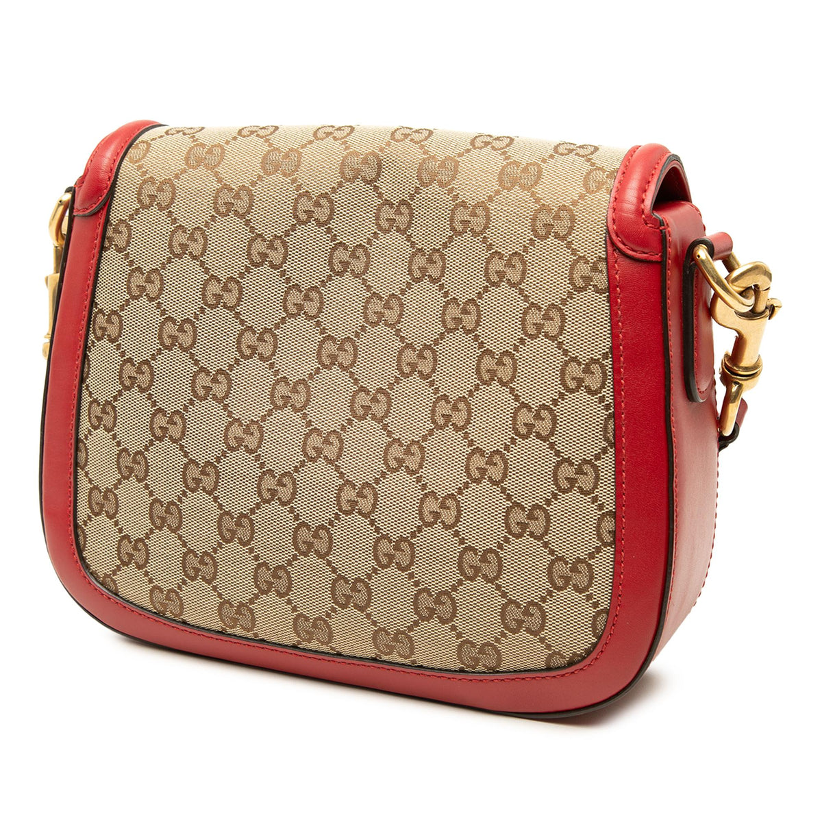 Gucci Medium GG Canvas Lady Web Crossbody