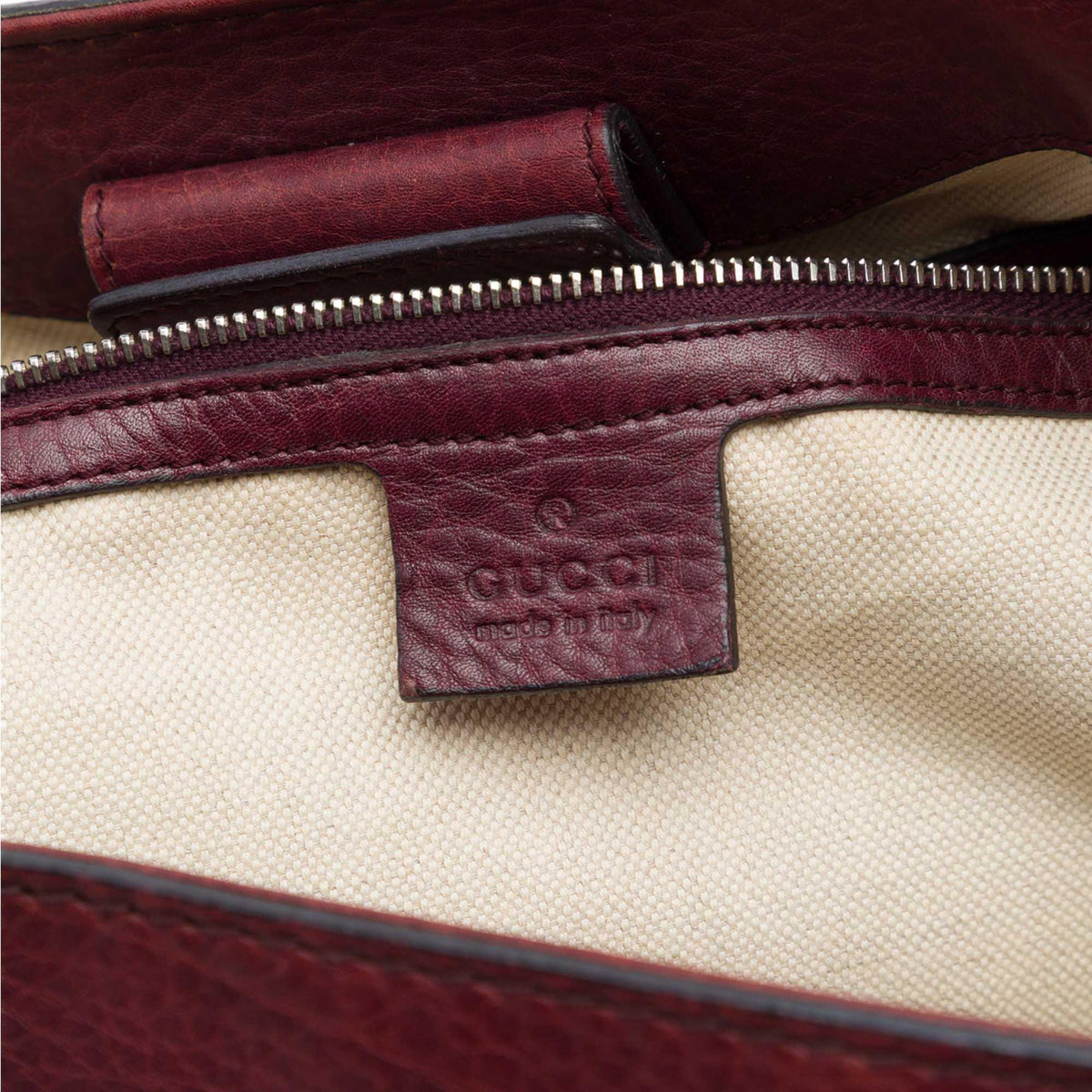 Gucci Medium GG Canvas New Bamboo Tassel Tote