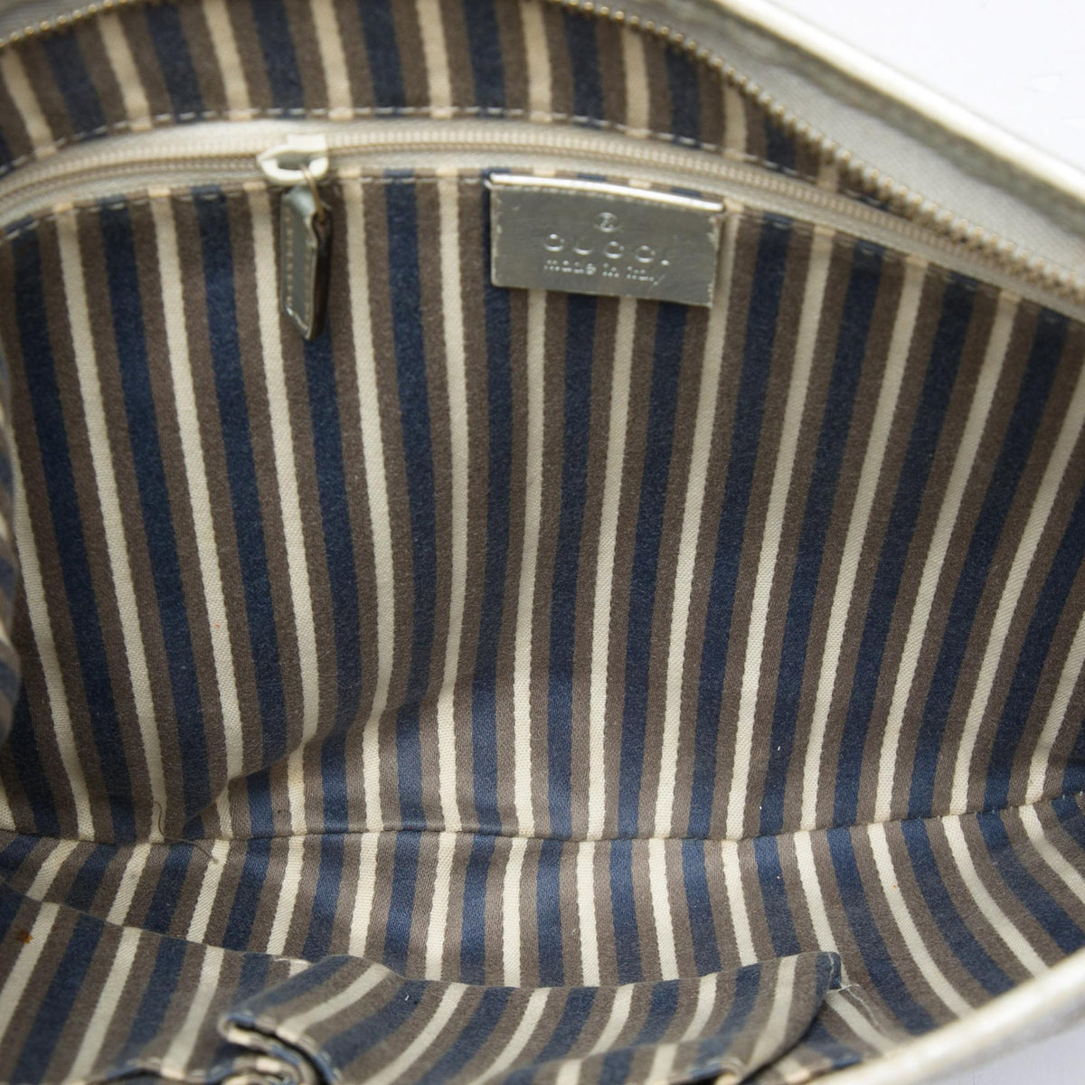 Gucci Medium GG Canvas New Britt Half Moon Crossbody