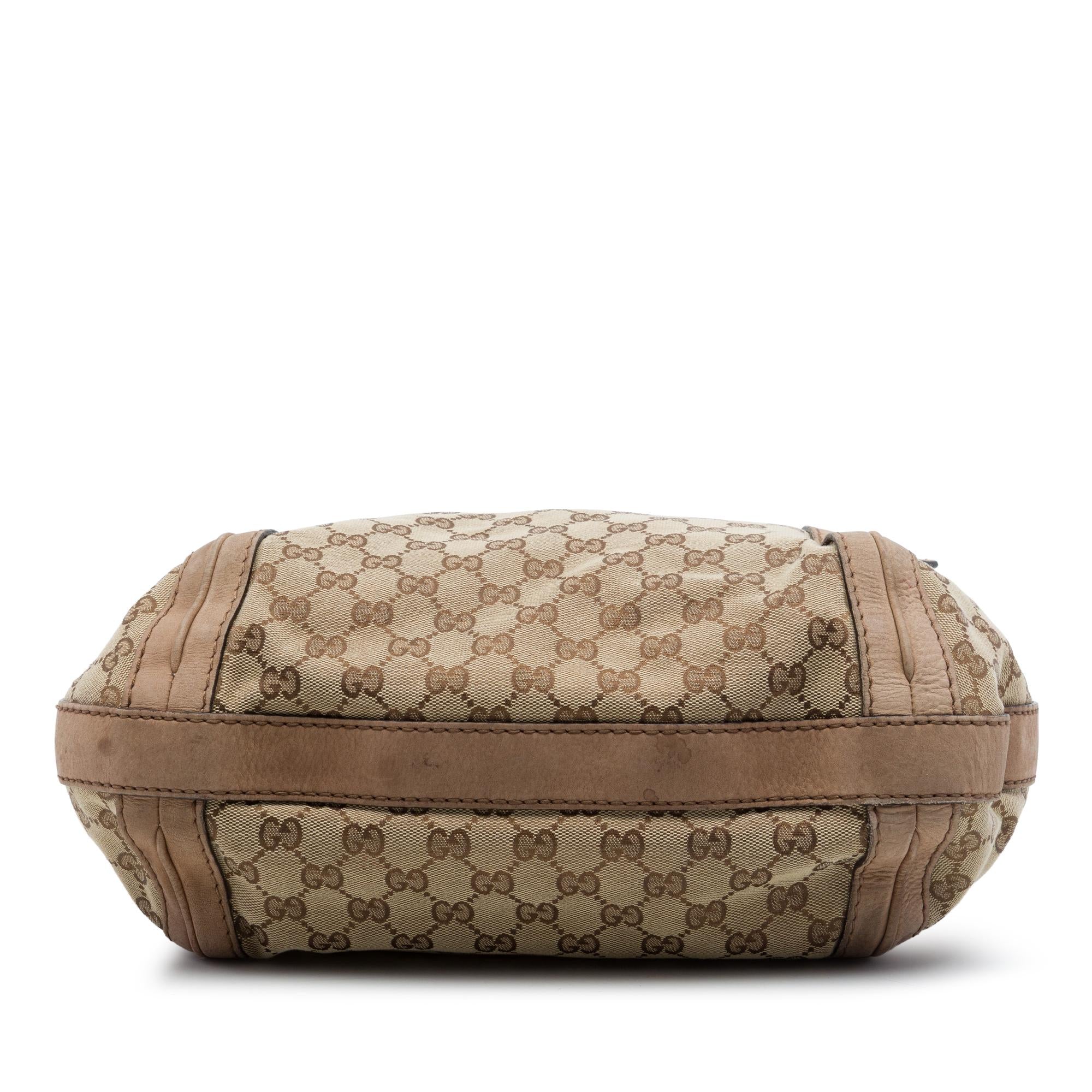 Gucci Medium GG Canvas Running Satchel