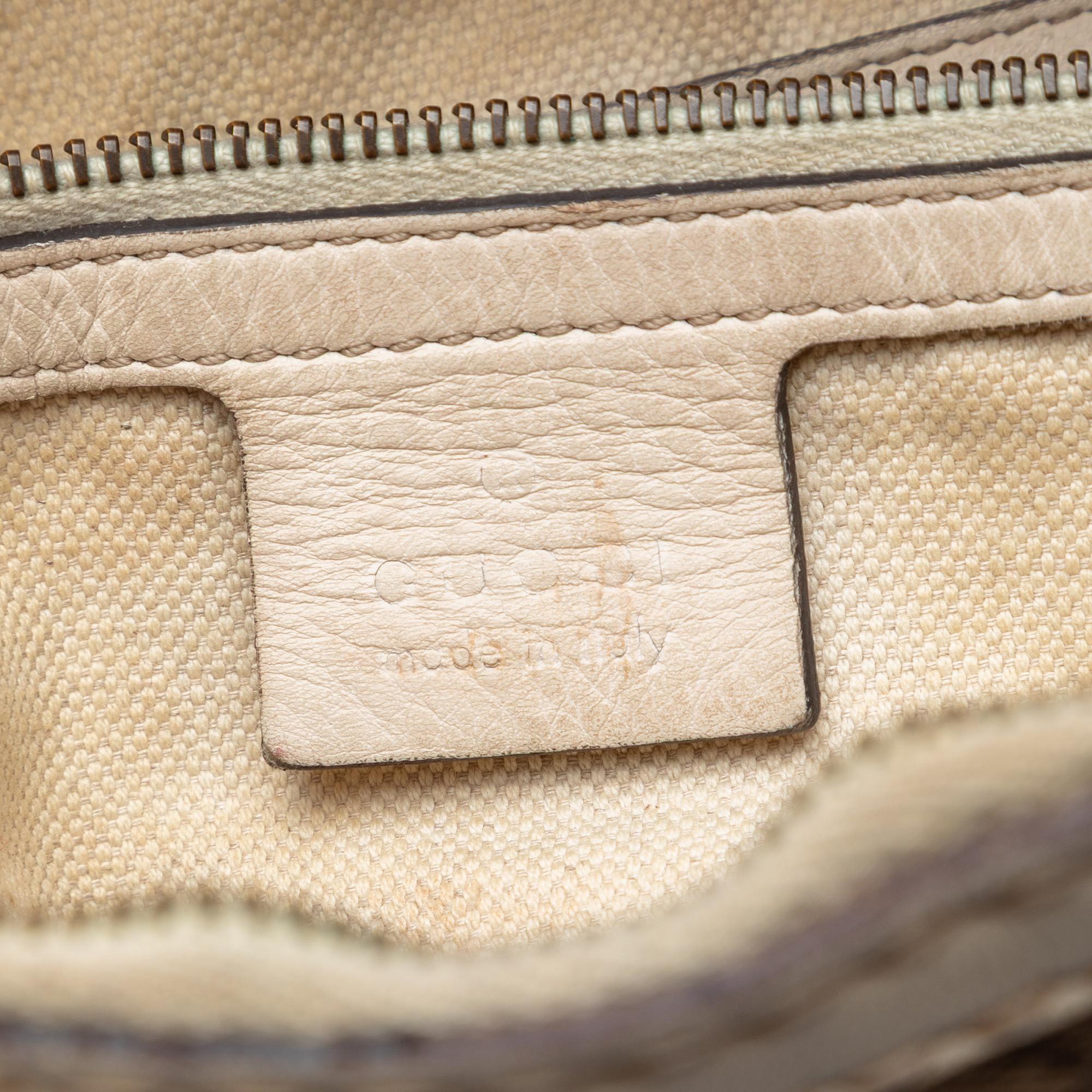Gucci Medium GG Canvas Running Satchel