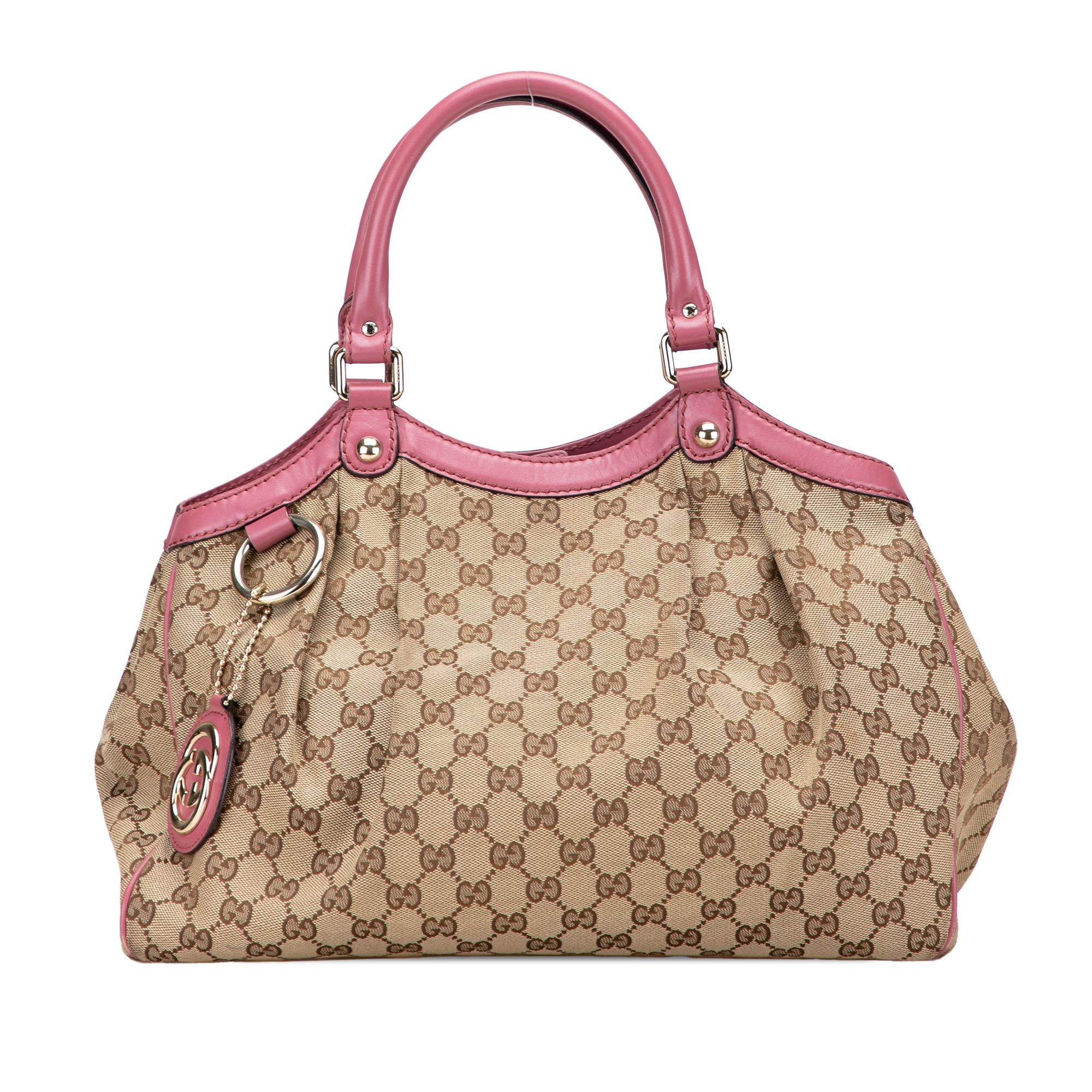Gucci Medium GG Canvas Sukey Tote