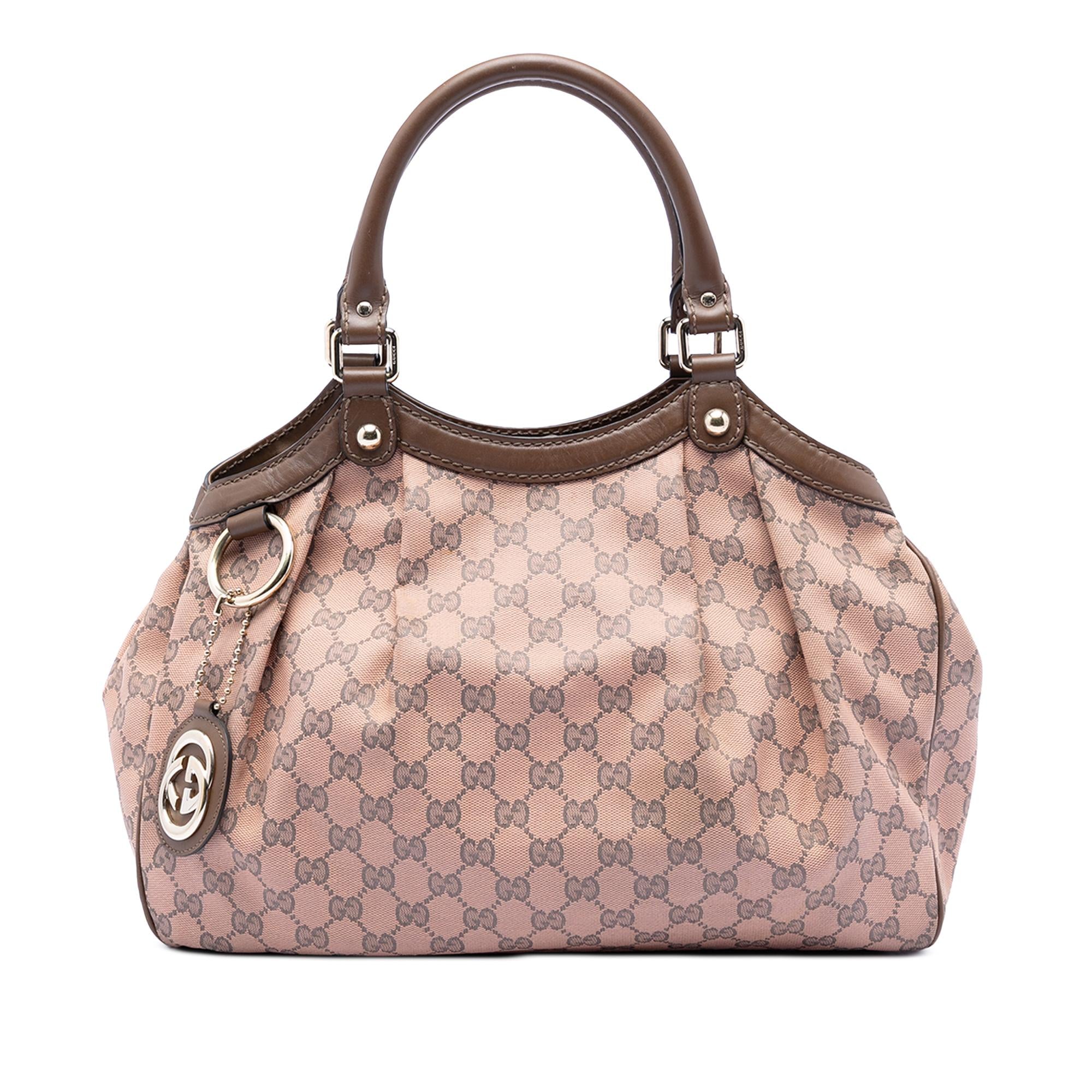Gucci Medium GG Canvas Sukey Tote