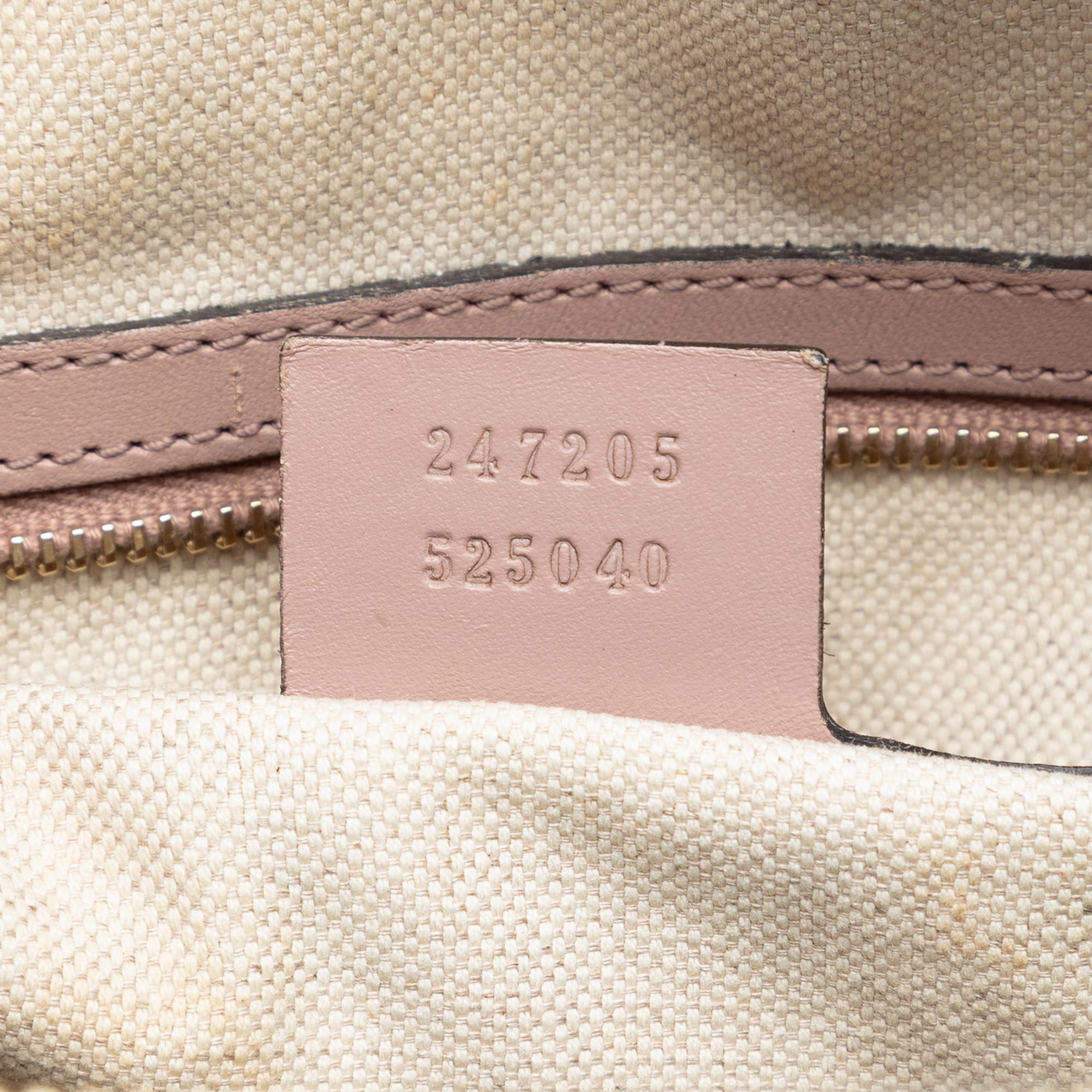 Gucci Medium GG Canvas Web Joy Boston Bag