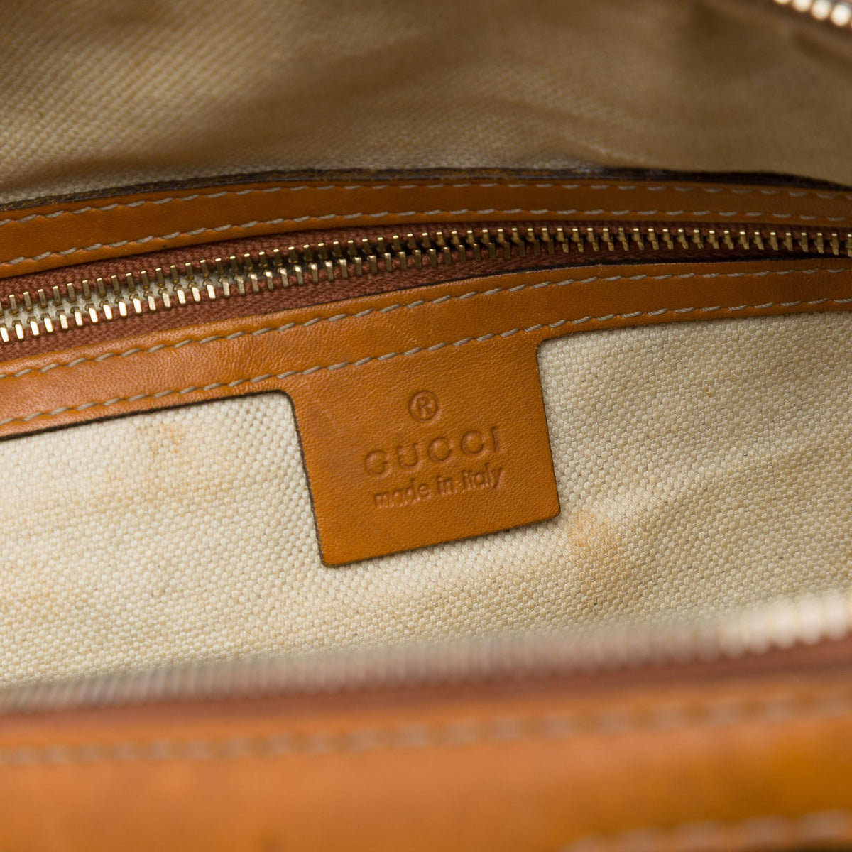 Gucci Medium GG Canvas Web Joy Boston Bag