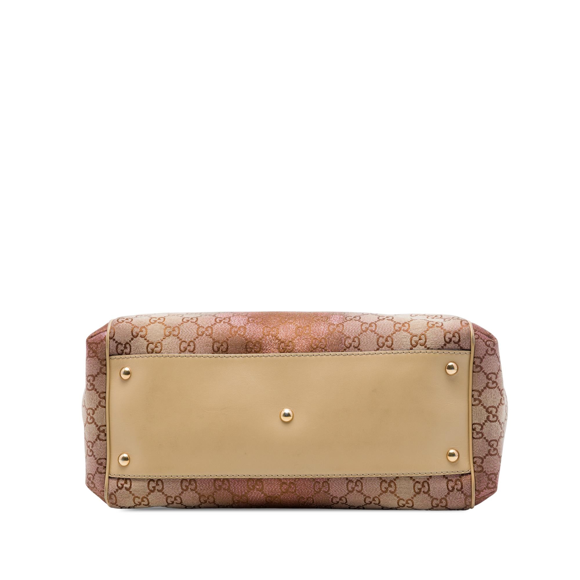 Gucci Medium GG Lurex Scarlett Satchel