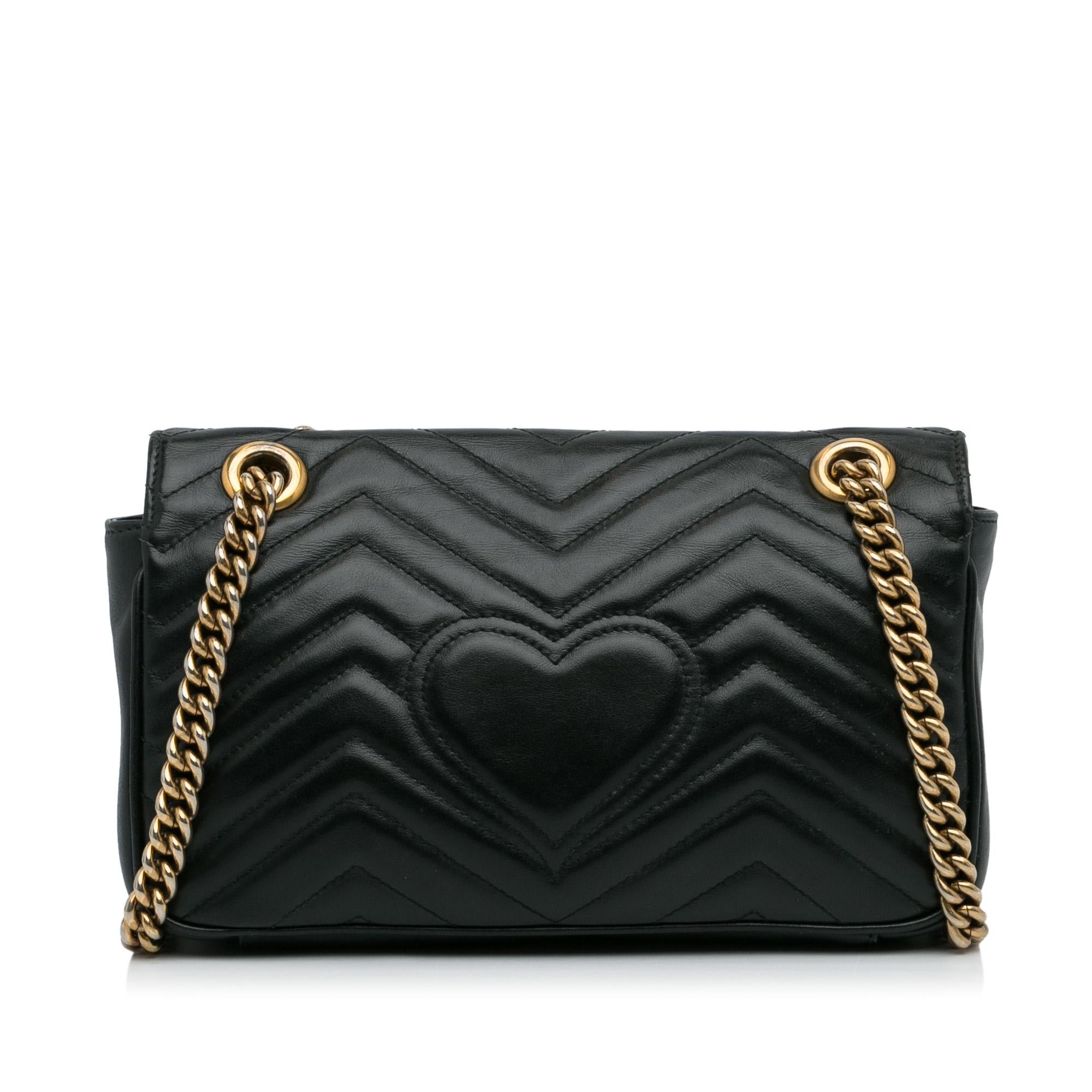 Gucci Medium GG Marmont Matelasse Crossbody (SHG-4Kd9cl)