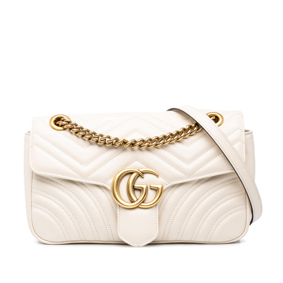 Gucci Medium GG Marmont Matelasse Leather Shoulder Bag