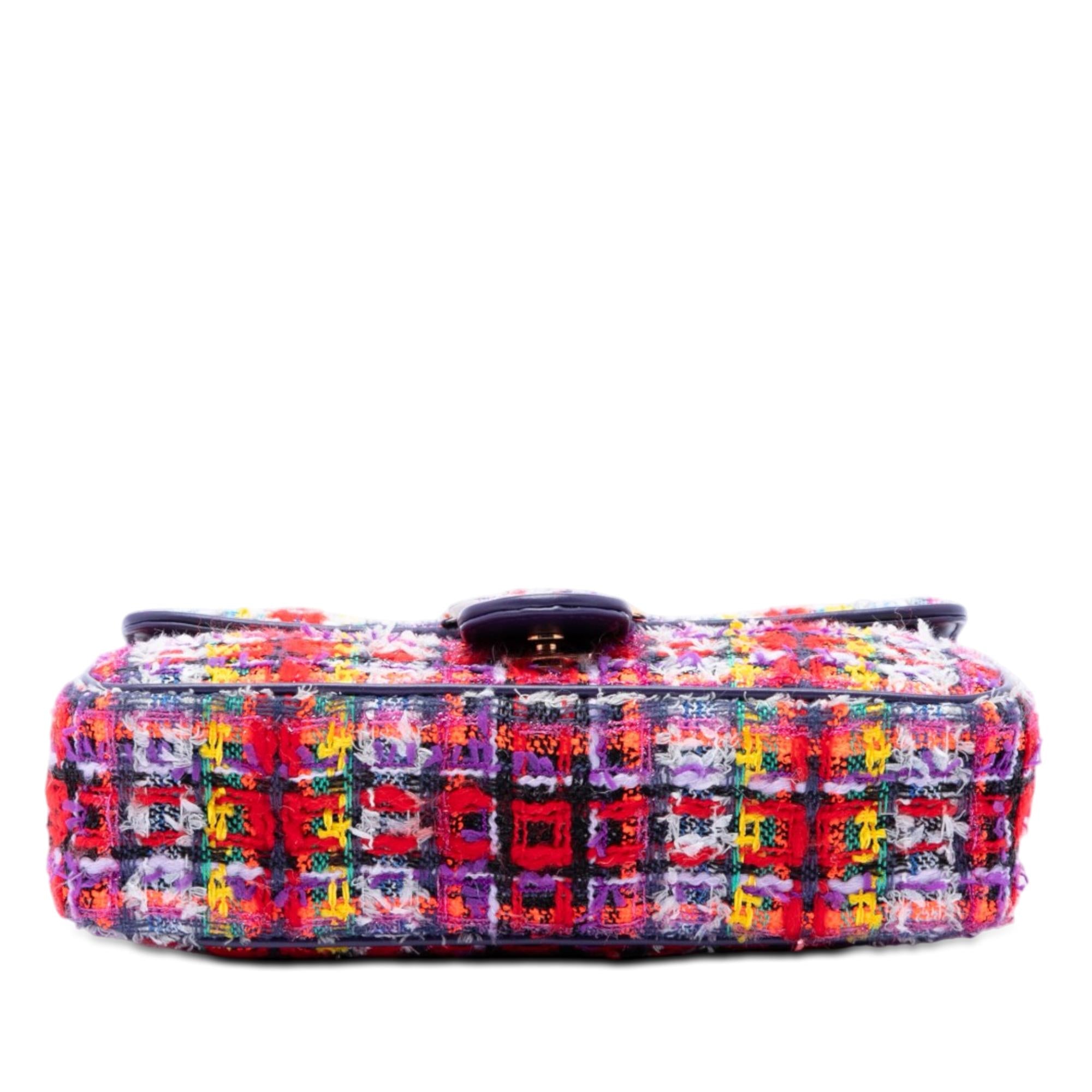 Gucci Medium GG Marmont Tweed Shoulder Bag