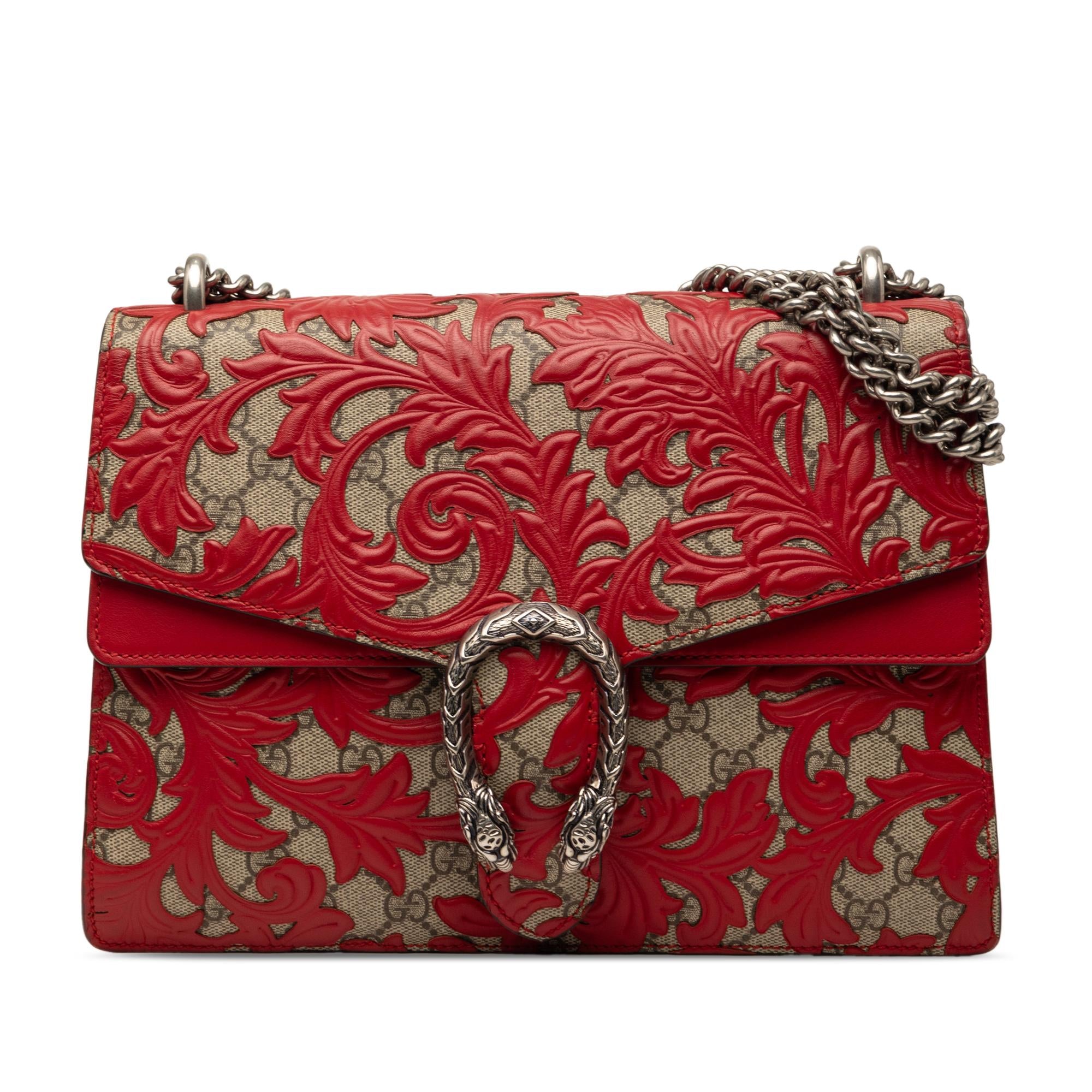 Gucci Medium GG Supreme Arabesque Dionysus Shoulder Bag