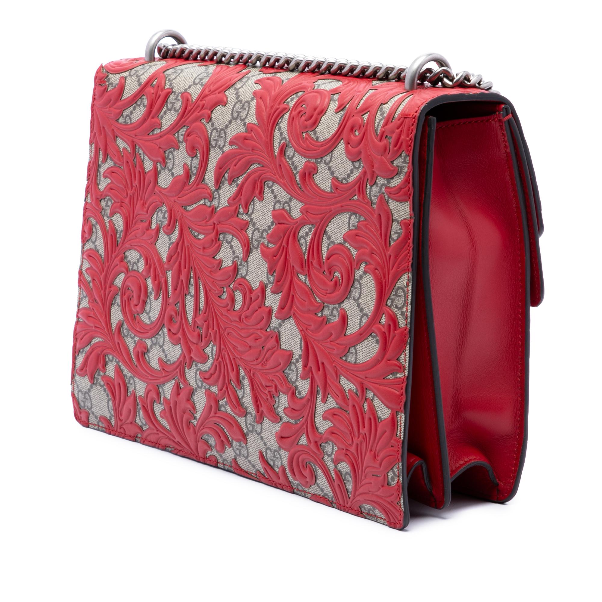 Gucci Medium GG Supreme Arabesque Dionysus Shoulder Bag