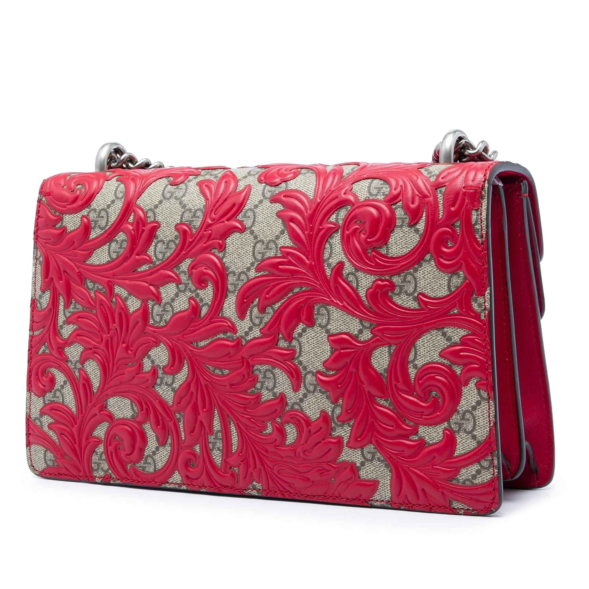 Gucci Medium GG Supreme Arabesque Dionysus Shoulder Bag