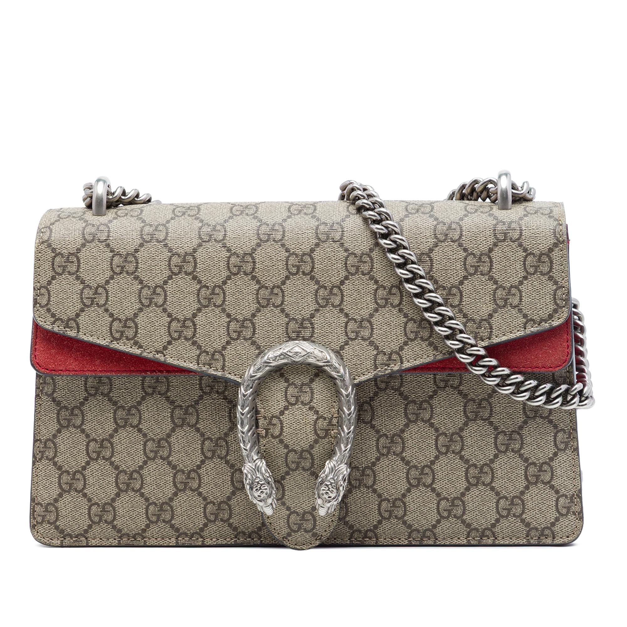 Gucci Medium GG Supreme Dionysus Shoulder Bag