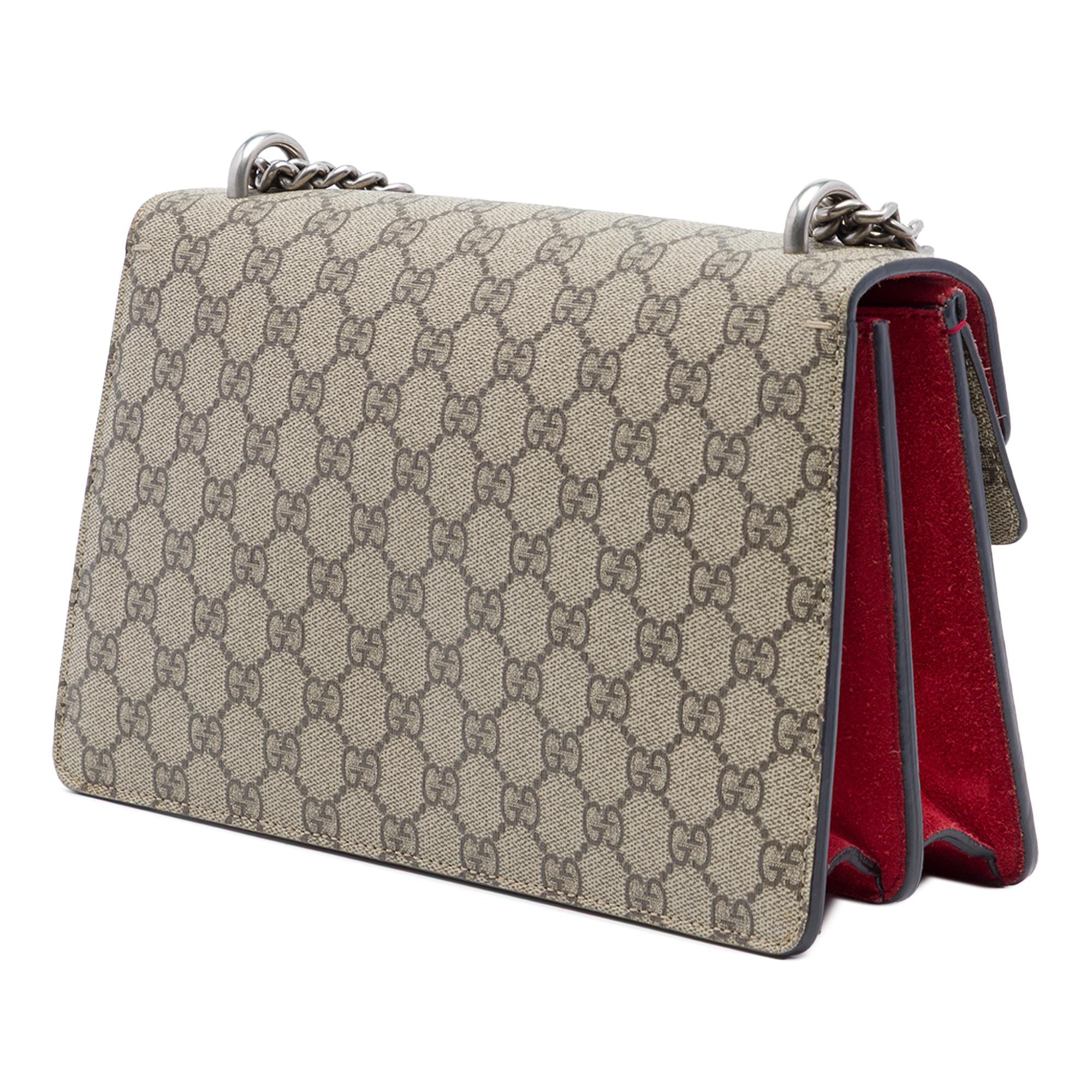 Gucci Medium GG Supreme Dionysus Shoulder Bag