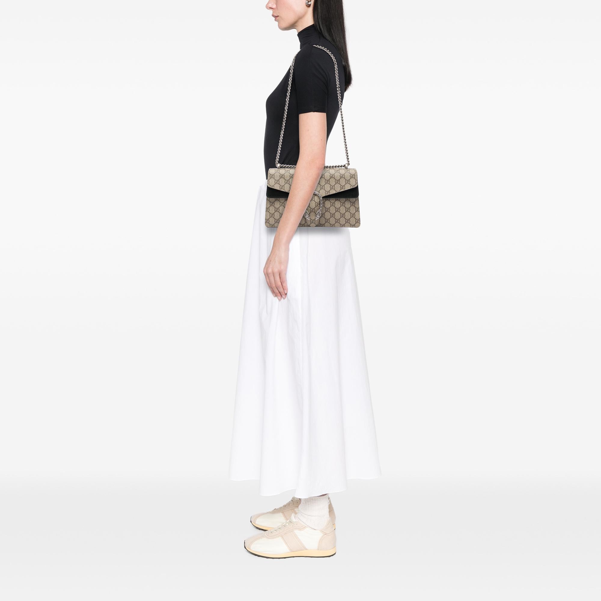Gucci Medium GG Supreme Dionysus Shoulder Bag