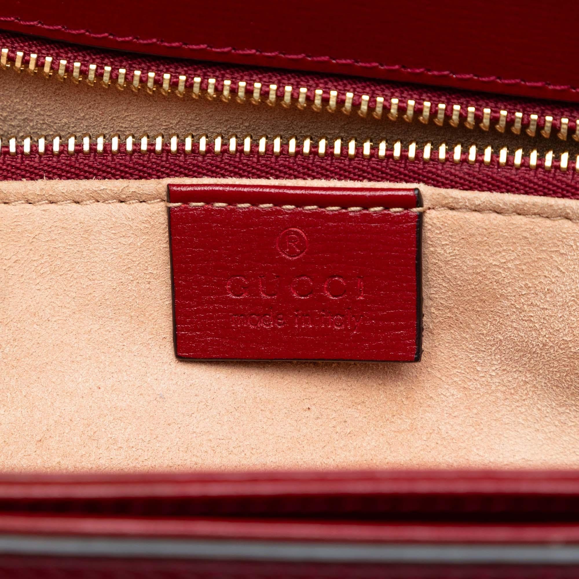 Gucci Medium GG Supreme Horsebit 1955 Shoulder Bag