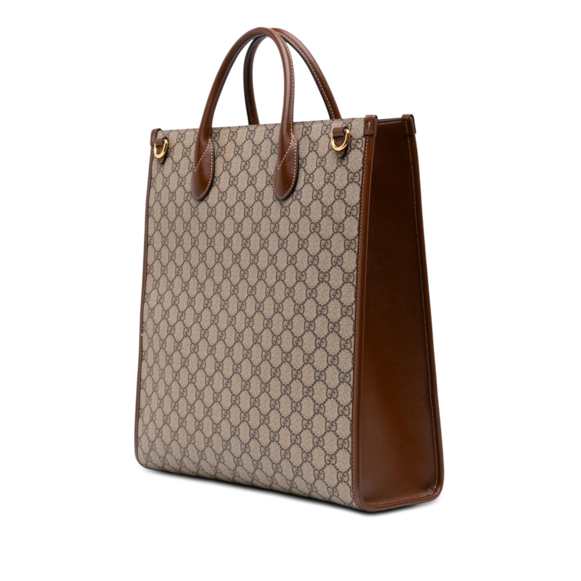 Gucci Medium GG Supreme Interlocking G Tote