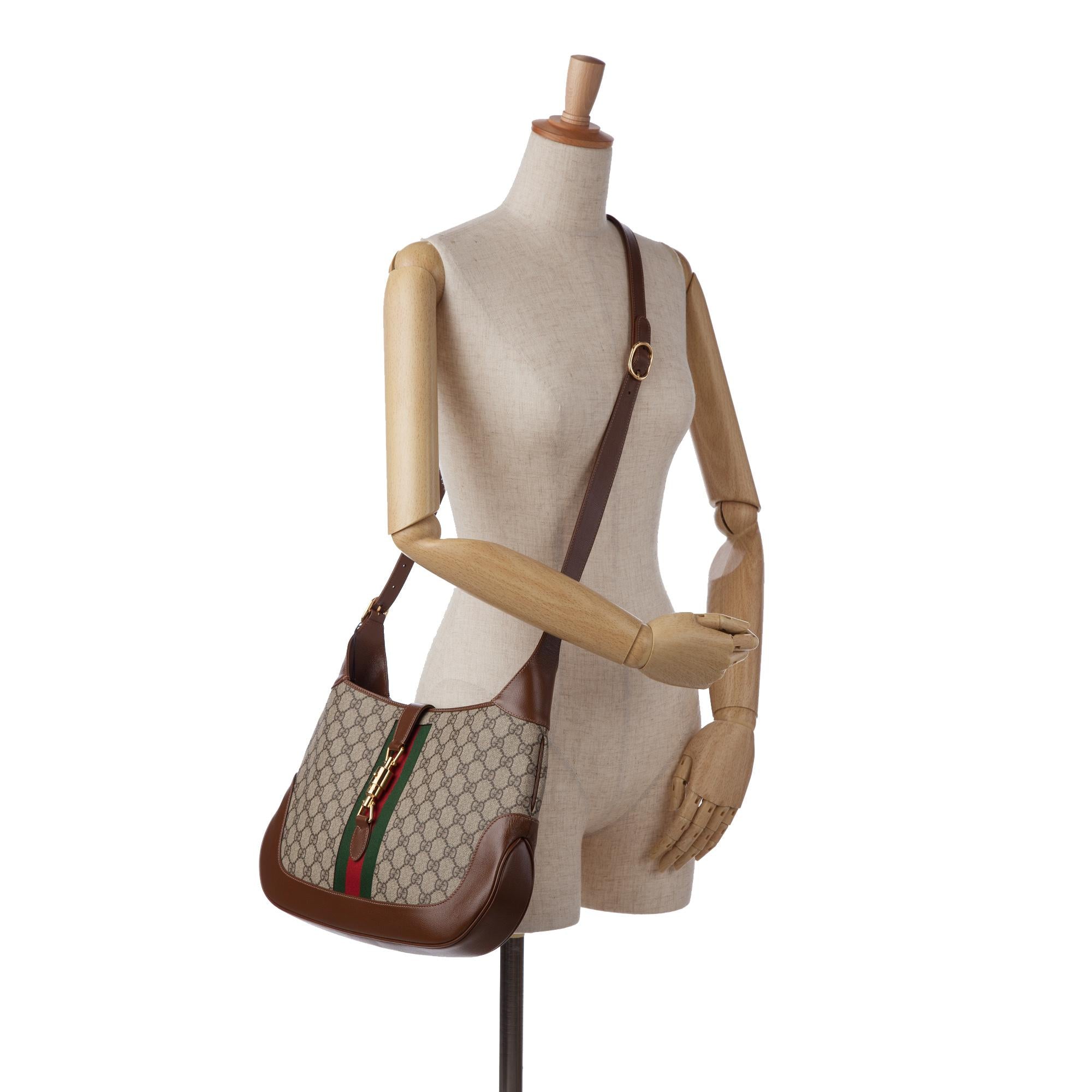 Gucci Medium GG Supreme Jackie 1961 (SHG-0PYIOs)