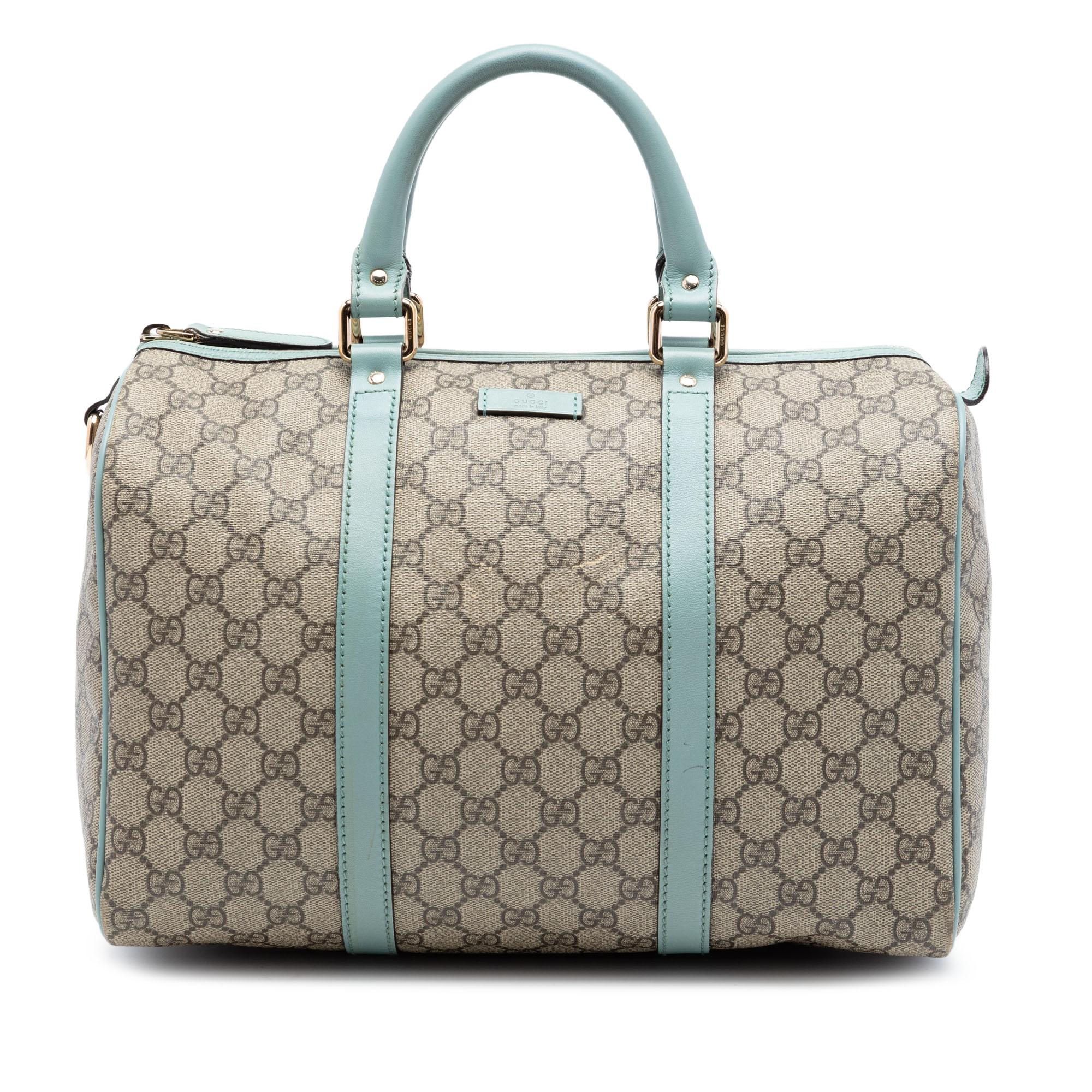 Gucci Medium GG Supreme Joy Boston Bag