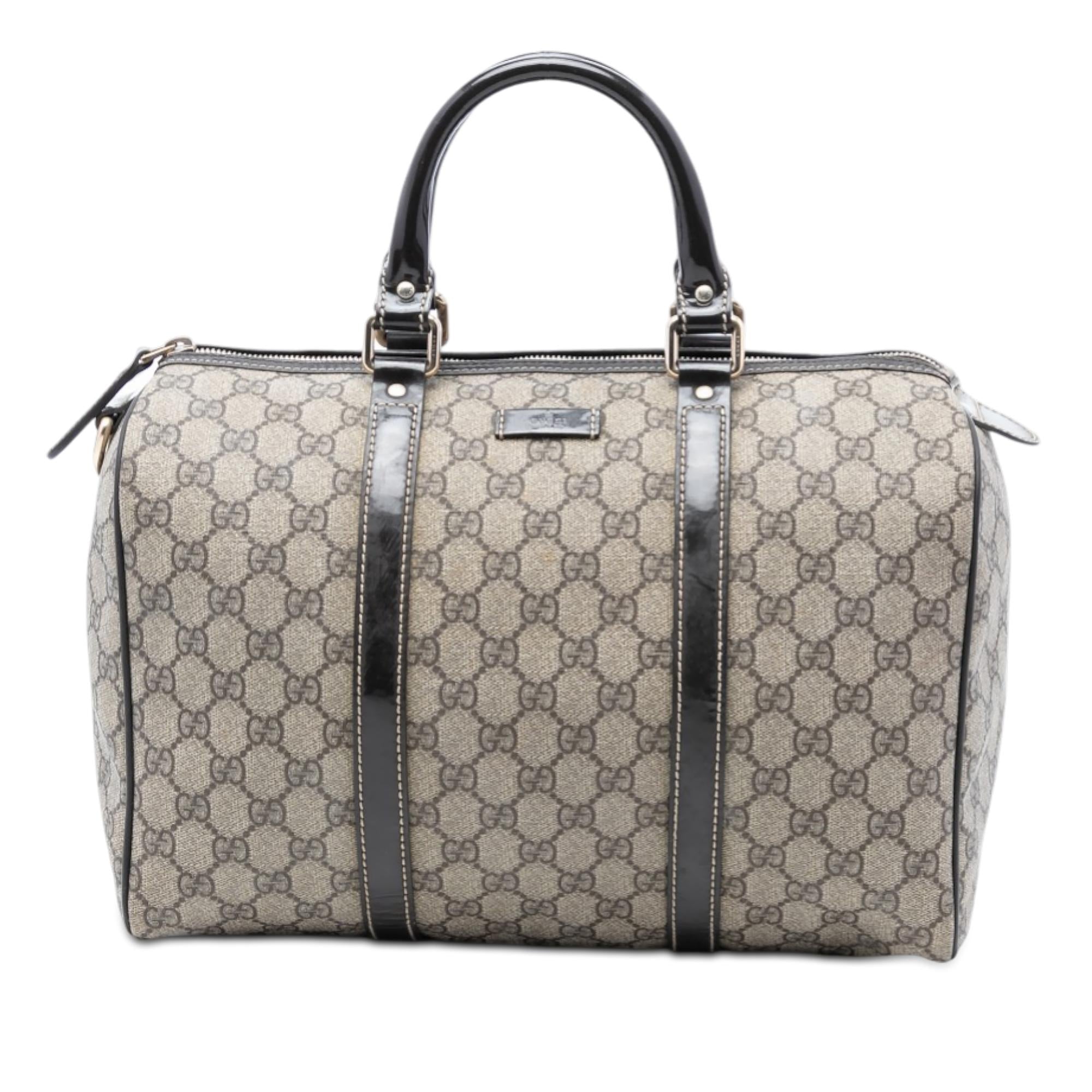 Gucci Medium GG Supreme Joy Boston Bag