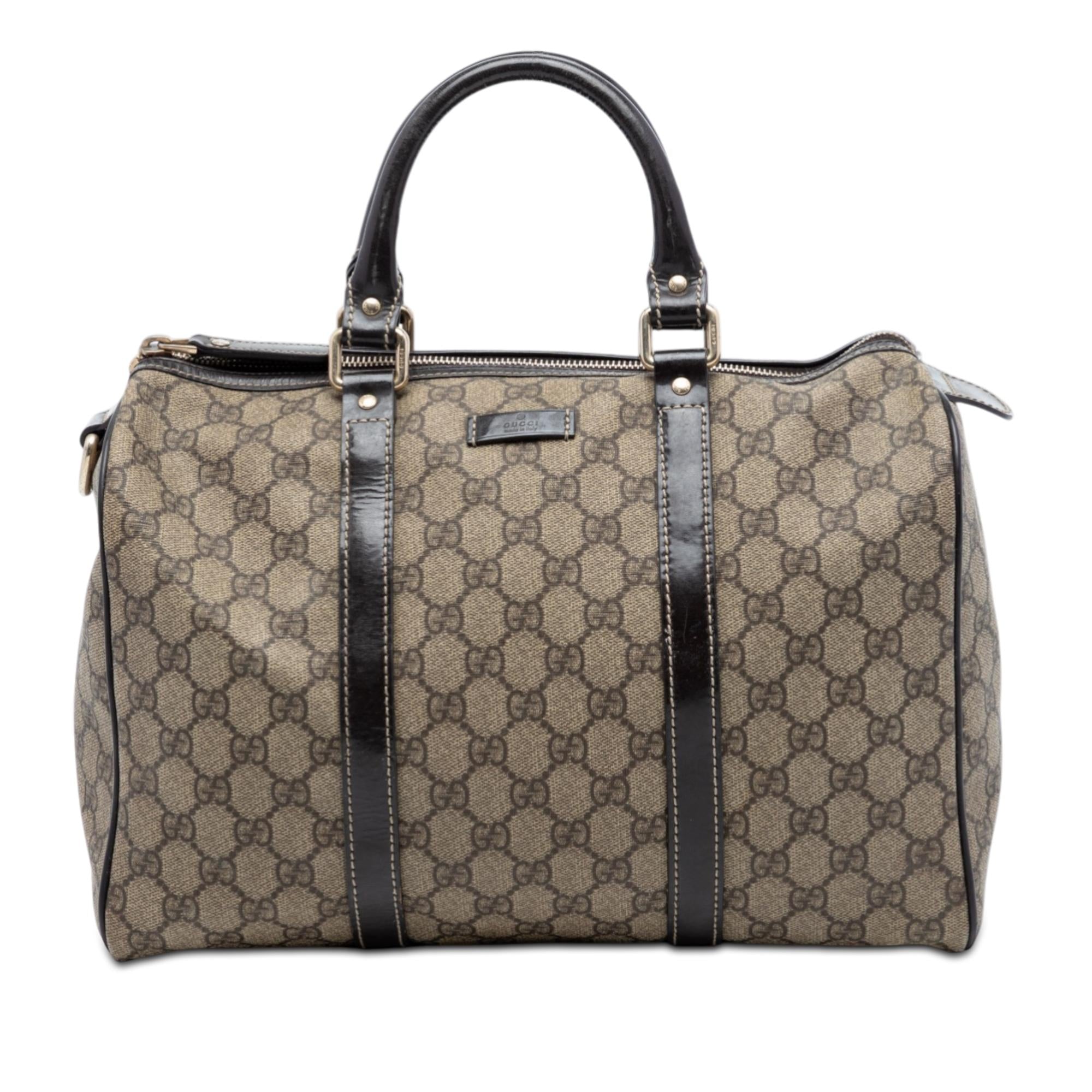 Gucci Medium GG Supreme Joy Boston Bag