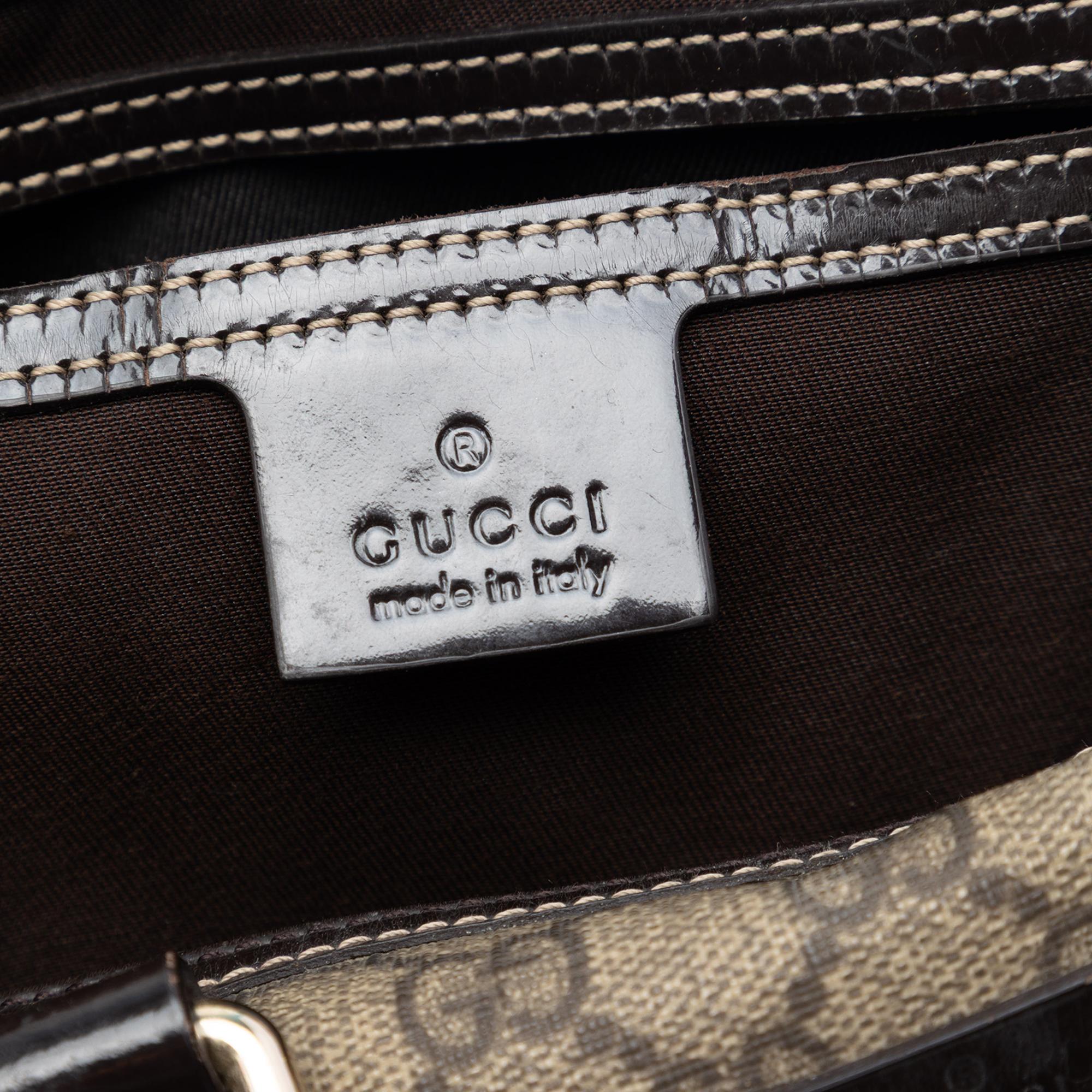 Gucci Medium GG Supreme Joy Boston Bag