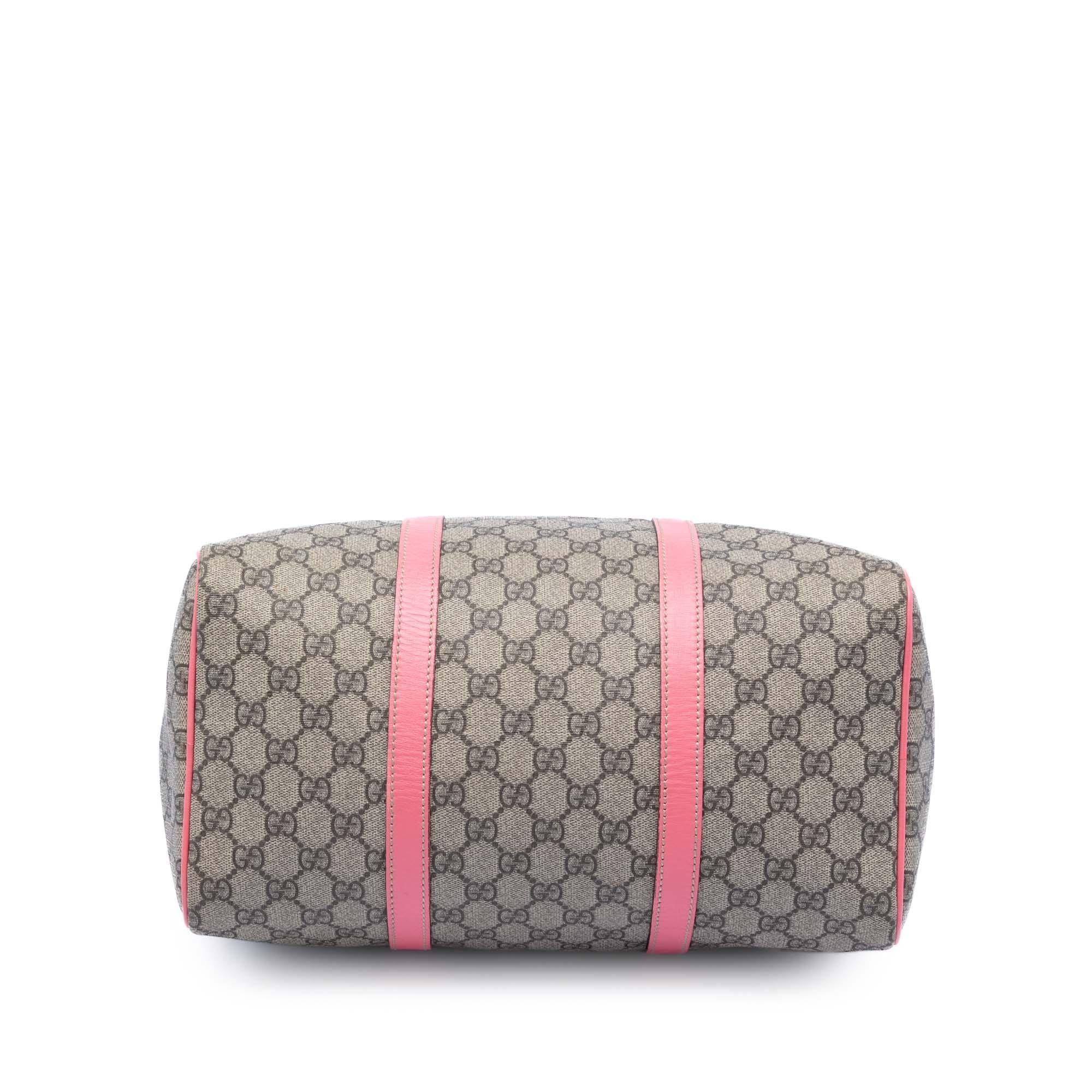 Gucci Medium GG Supreme Joy Boston Bag