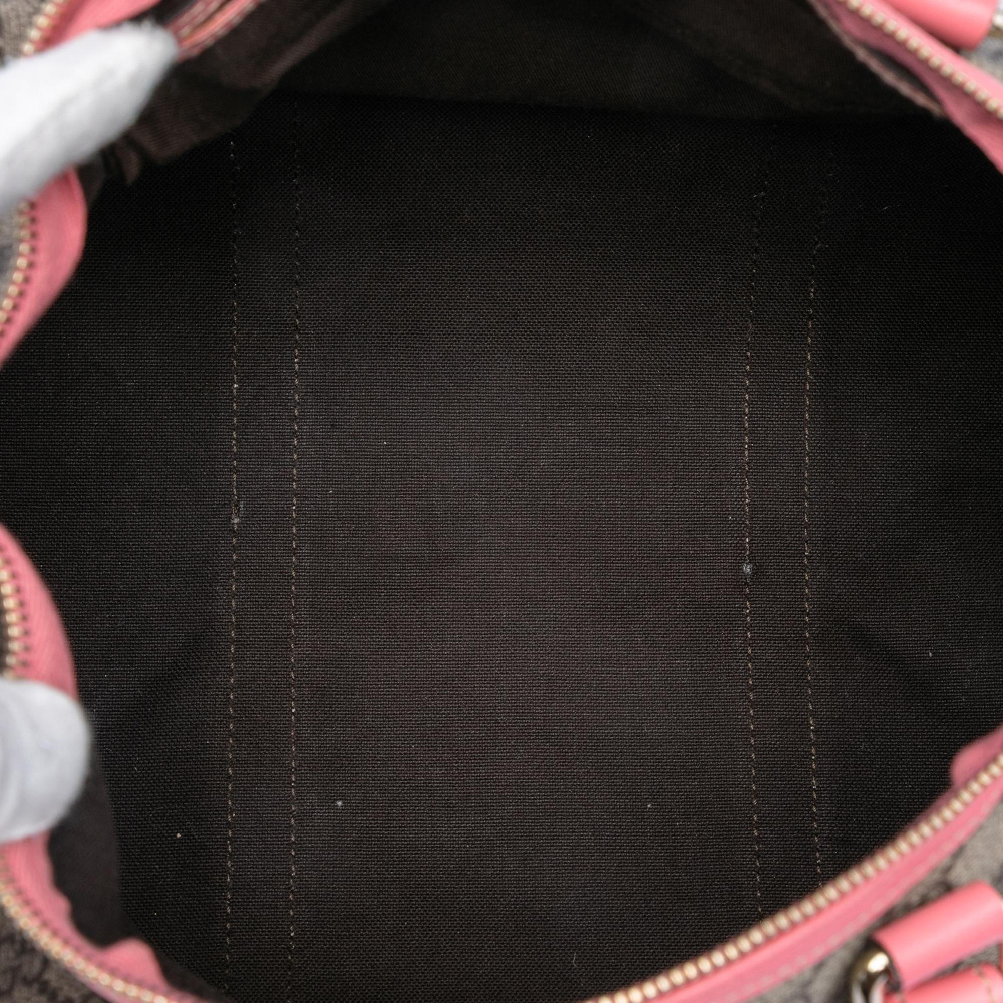 Gucci Medium GG Supreme Joy Boston Bag
