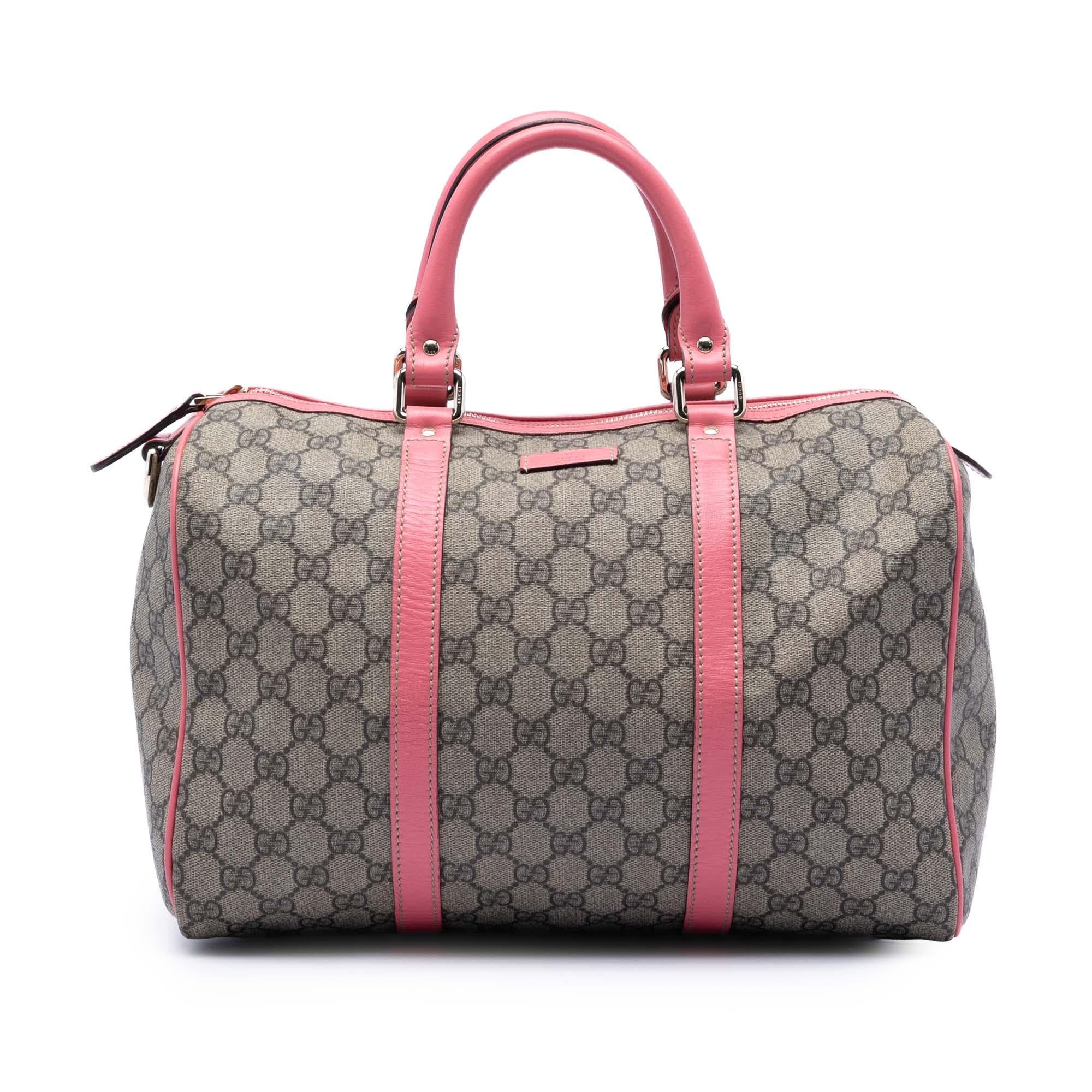 Gucci Medium GG Supreme Joy Boston Bag