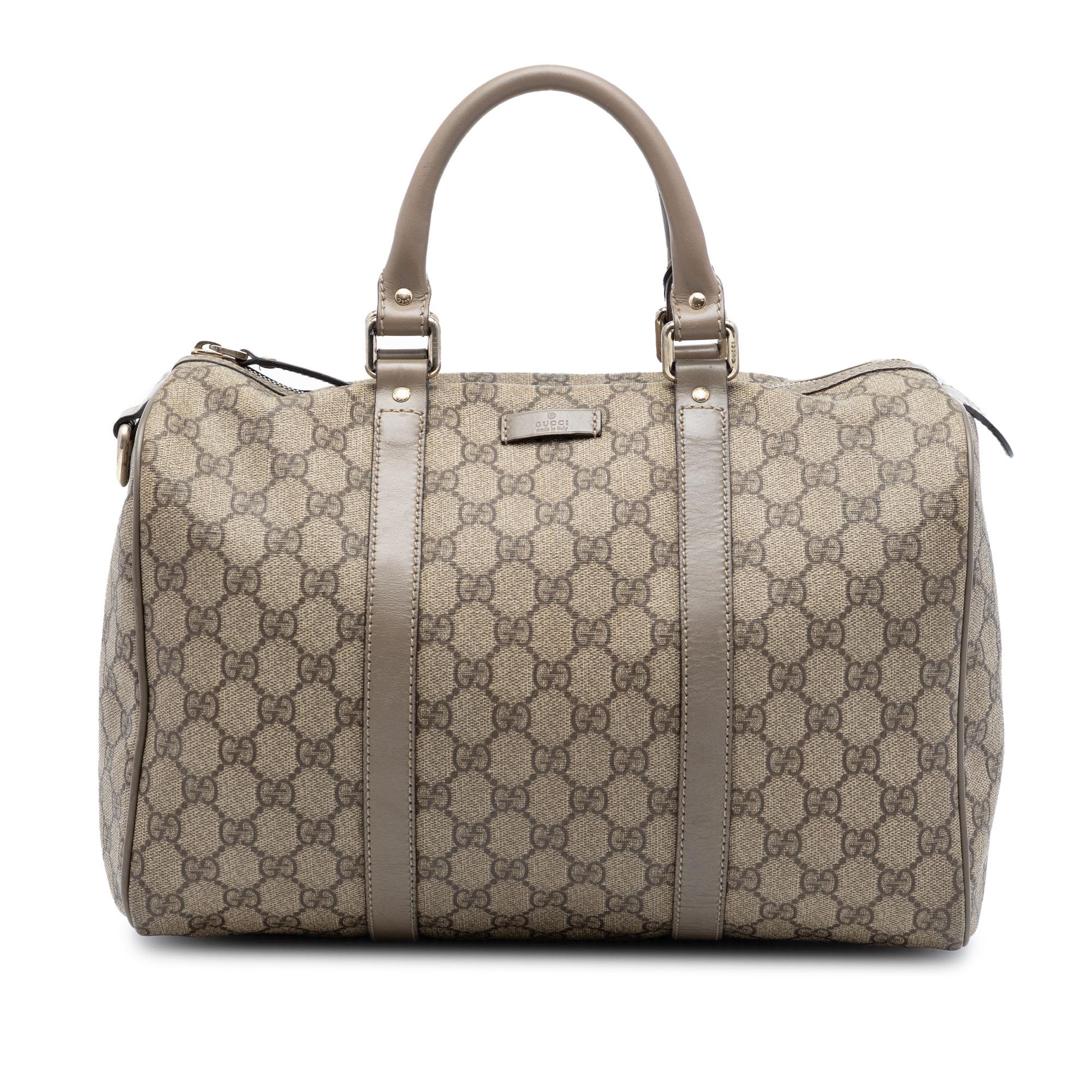 Gucci Medium GG Supreme Joy Boston Bag