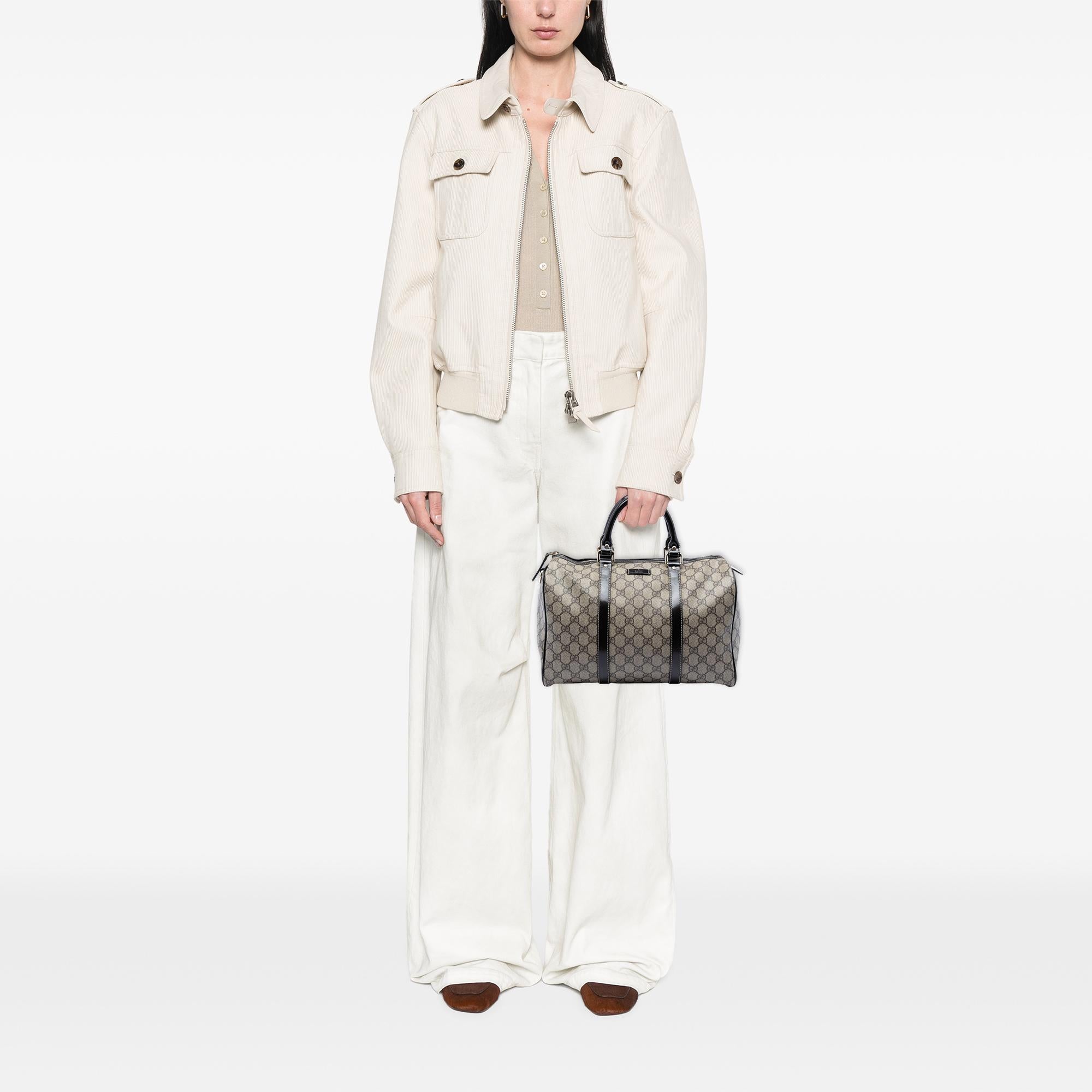 Gucci Medium GG Supreme Joy Boston Bag