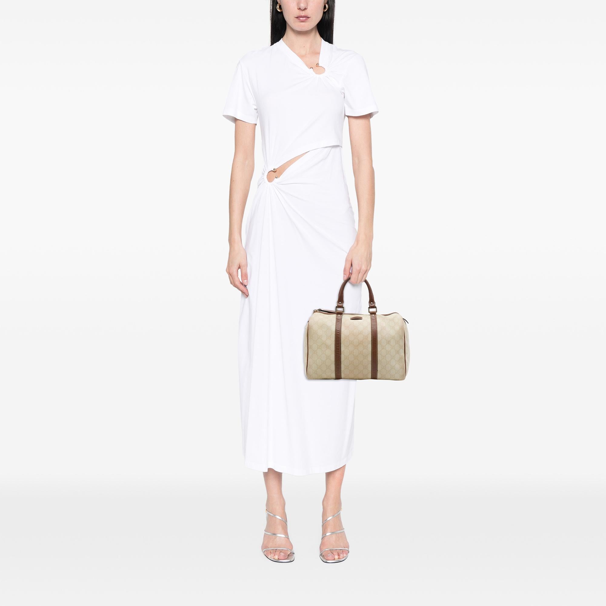 Gucci Medium GG Supreme Joy Boston Bag