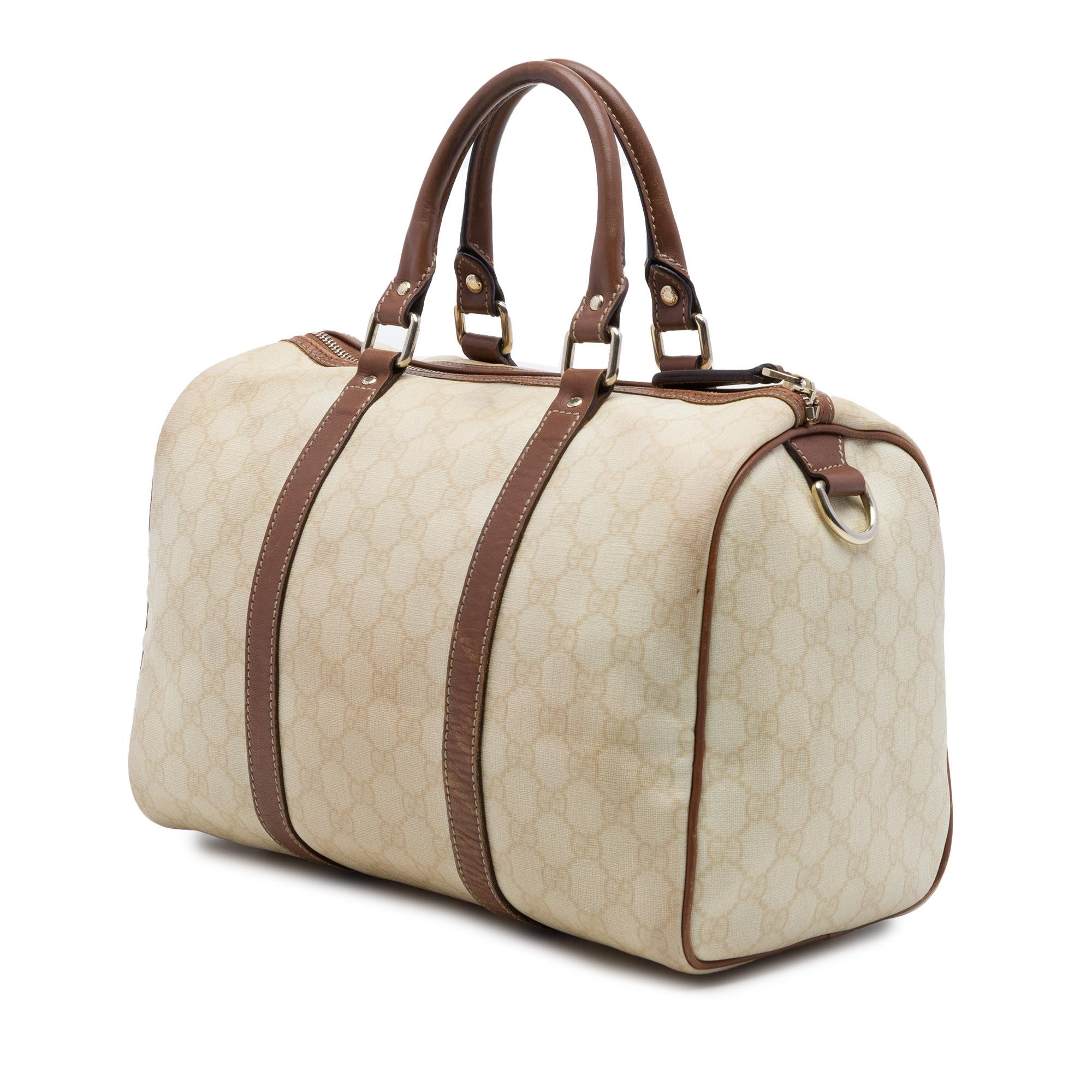 Gucci Medium GG Supreme Joy Boston Bag