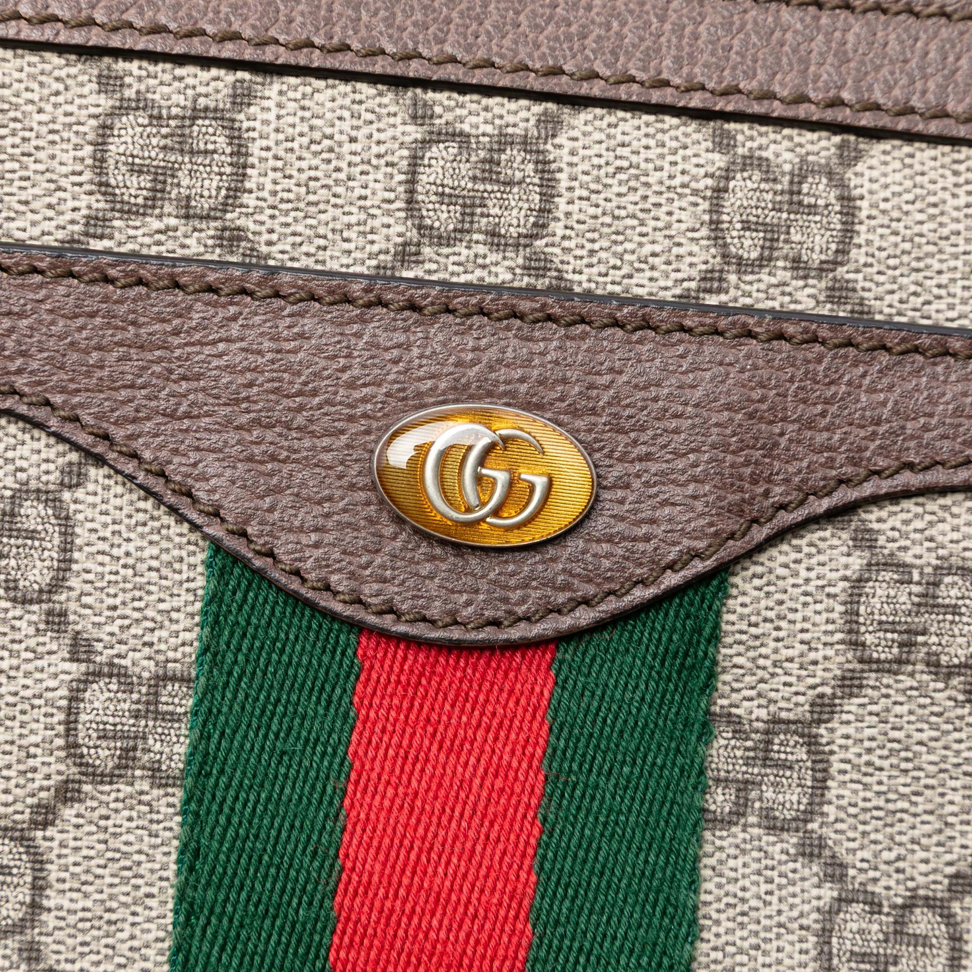 Gucci Medium GG Supreme Web Ophidia Crossbody
