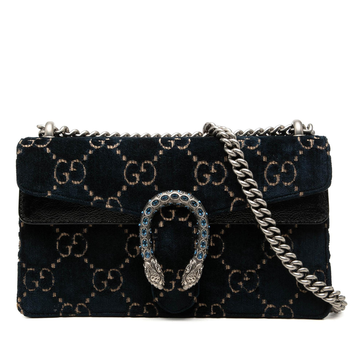 Gucci Medium GG Velvet Dionysus Crossbody