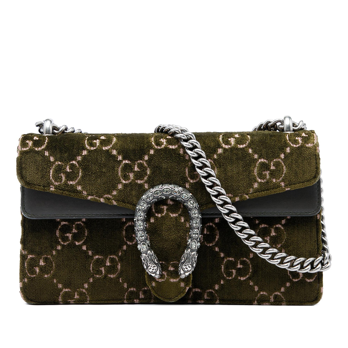 Gucci Medium GG Velvet Dionysus Crossbody