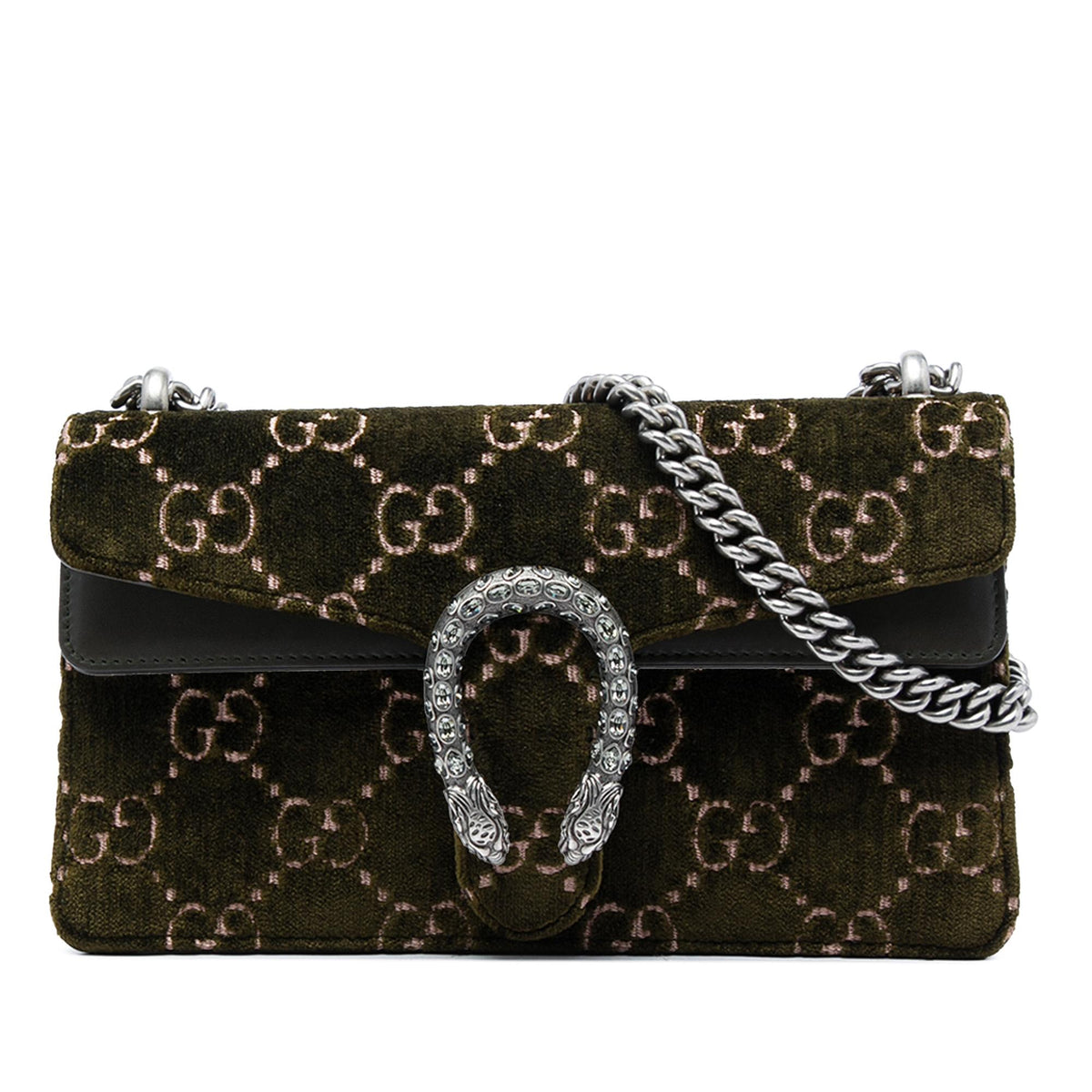 Gucci Medium GG Velvet Dionysus Crossbody