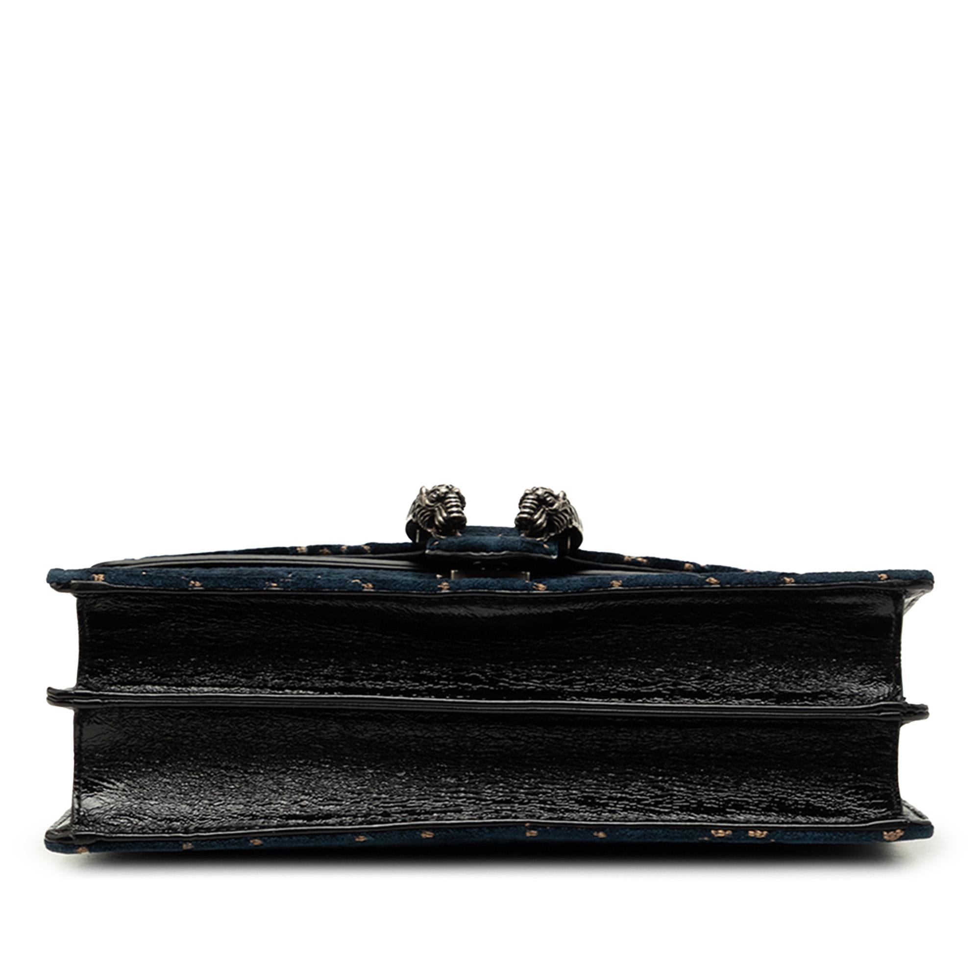 Gucci Medium GG Velvet Dionysus Shoulder Bag