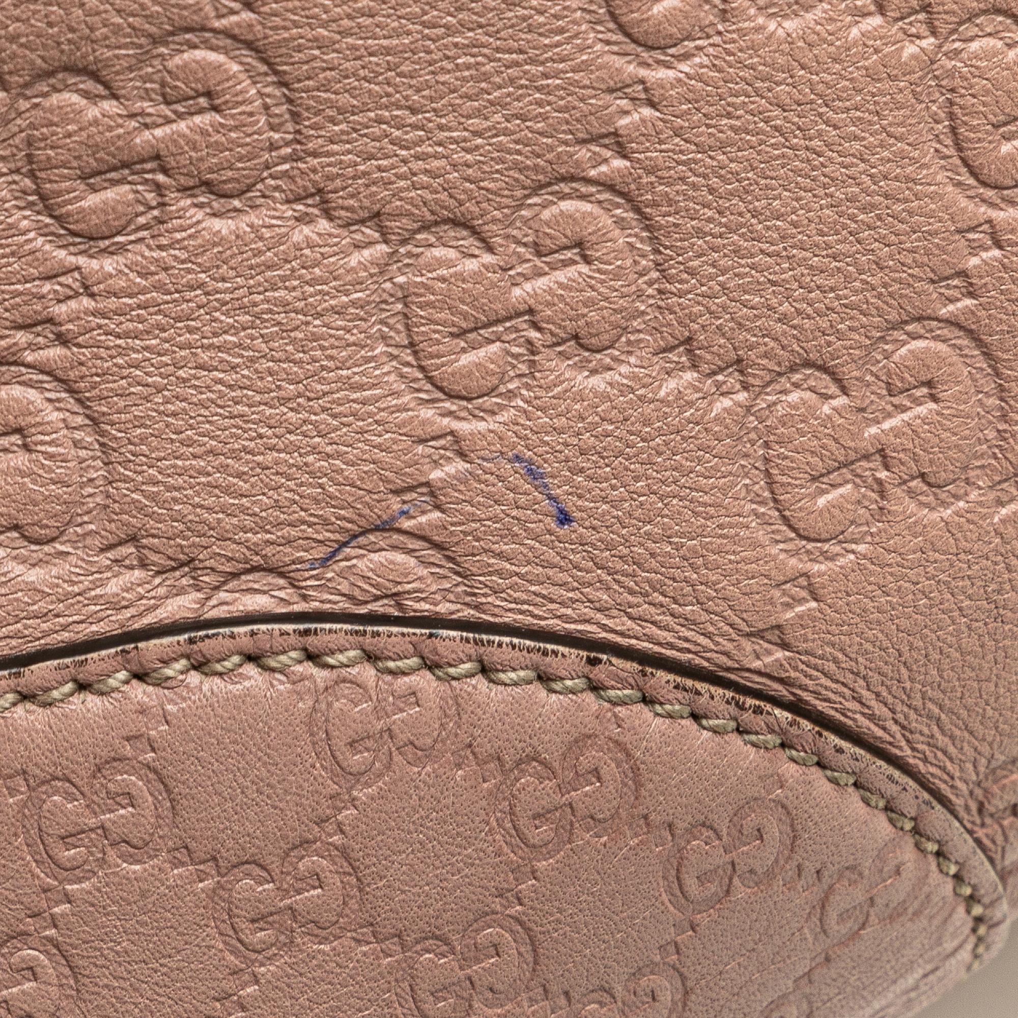 Gucci Medium Guccissima Bree Fold Over Tote