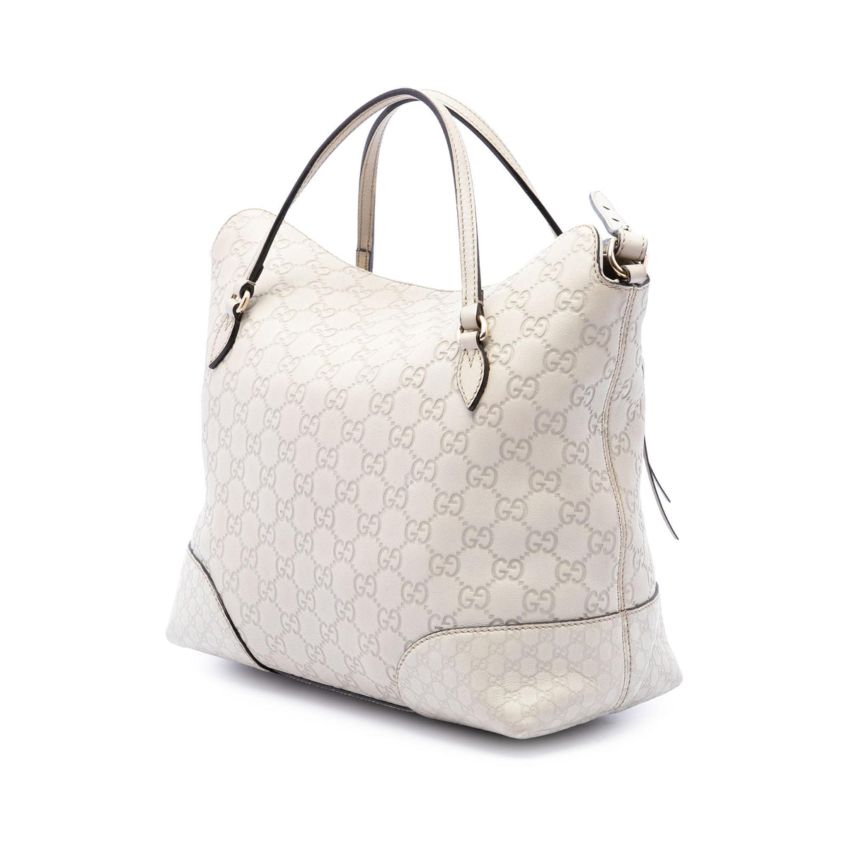 Gucci Medium Guccissima Bree Fold Over Tote