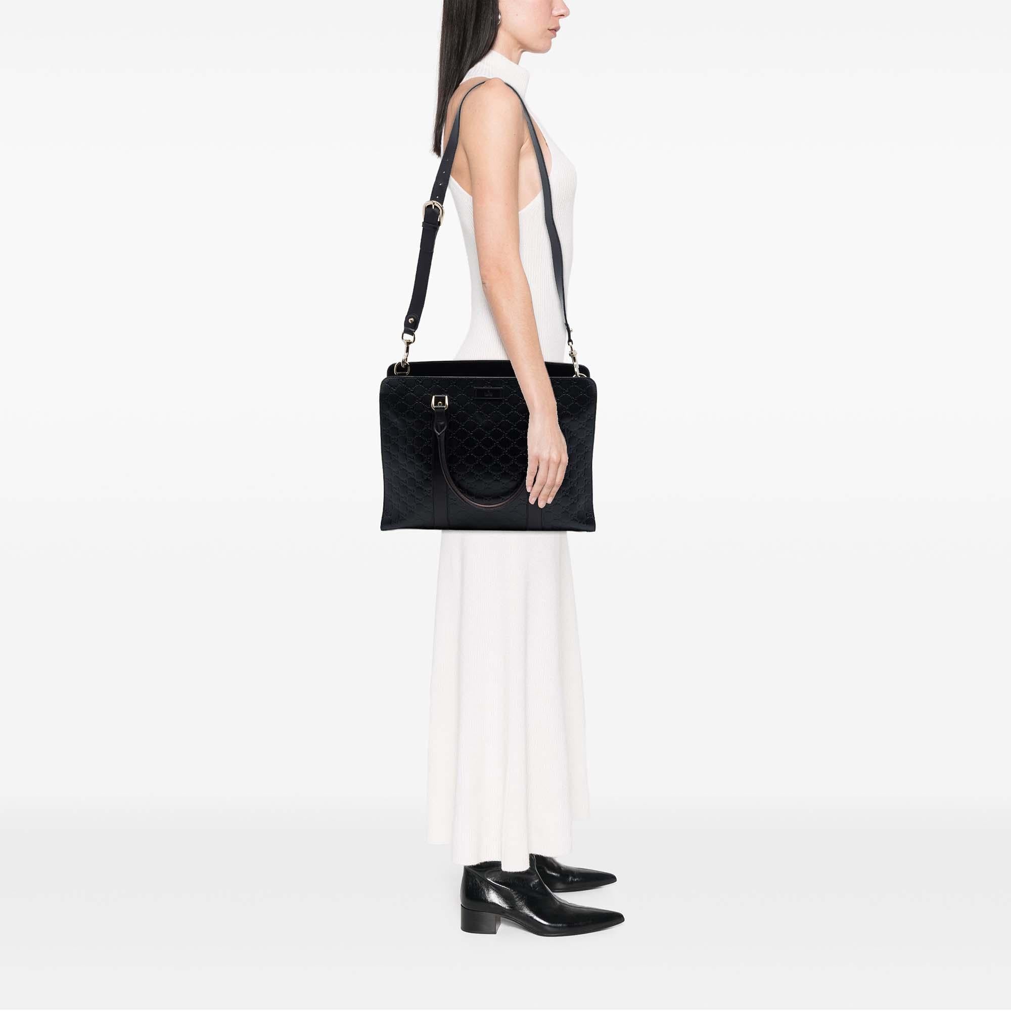 Gucci Medium Guccissima Briefcase