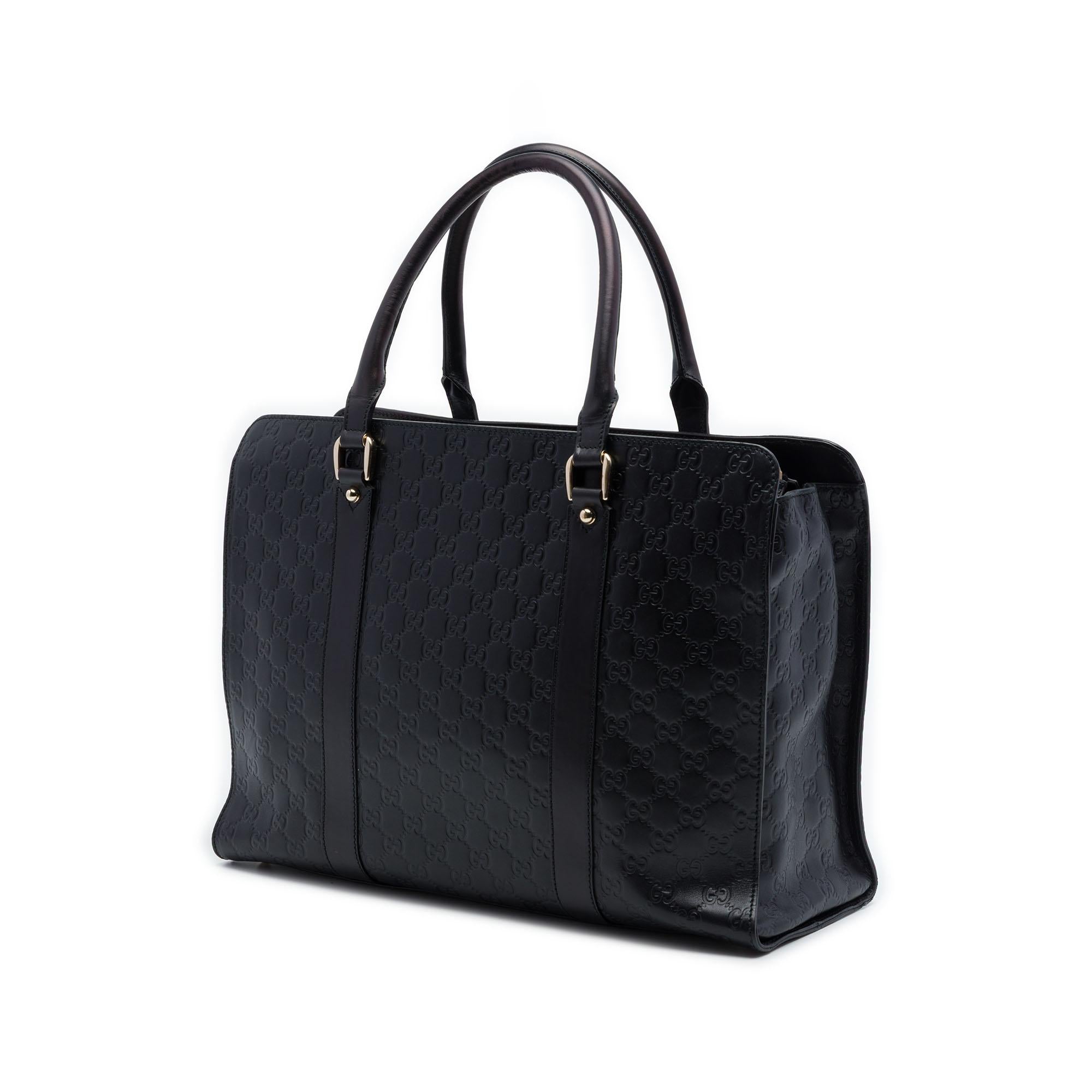 Gucci Medium Guccissima Briefcase