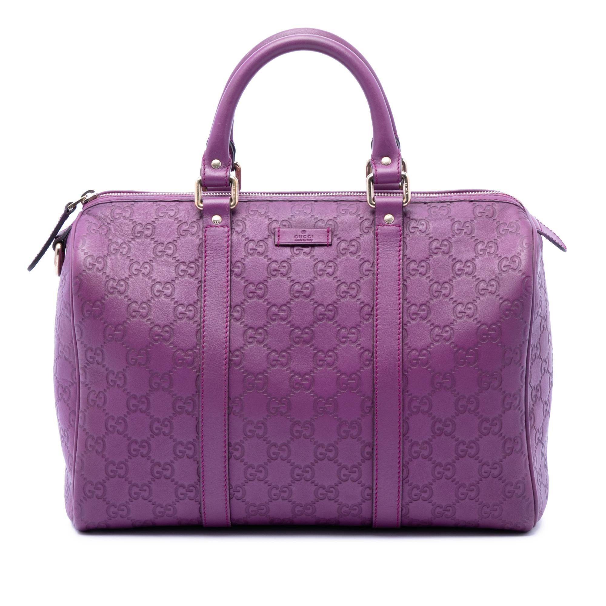 Gucci Medium Guccissima Joy Boston Bag