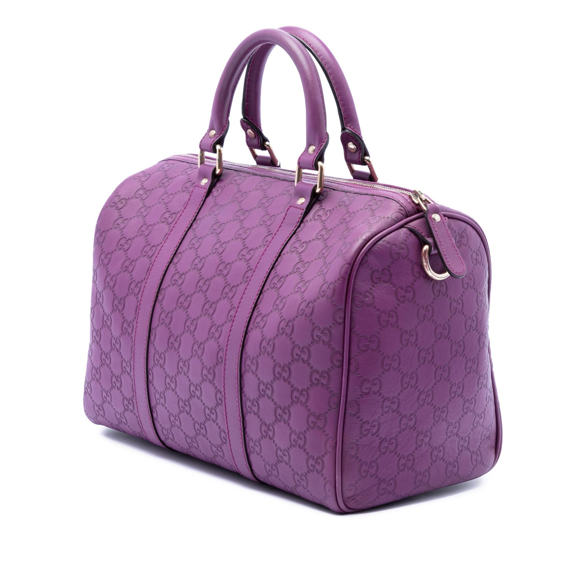 Gucci Medium Guccissima Joy Boston Bag