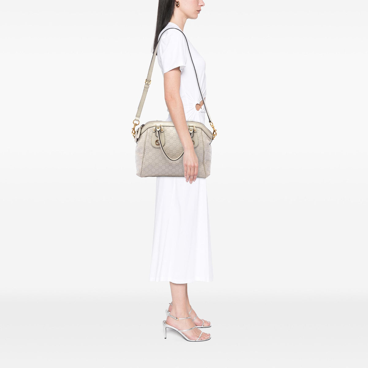 Gucci Medium Guccissima Scarlett Satchel