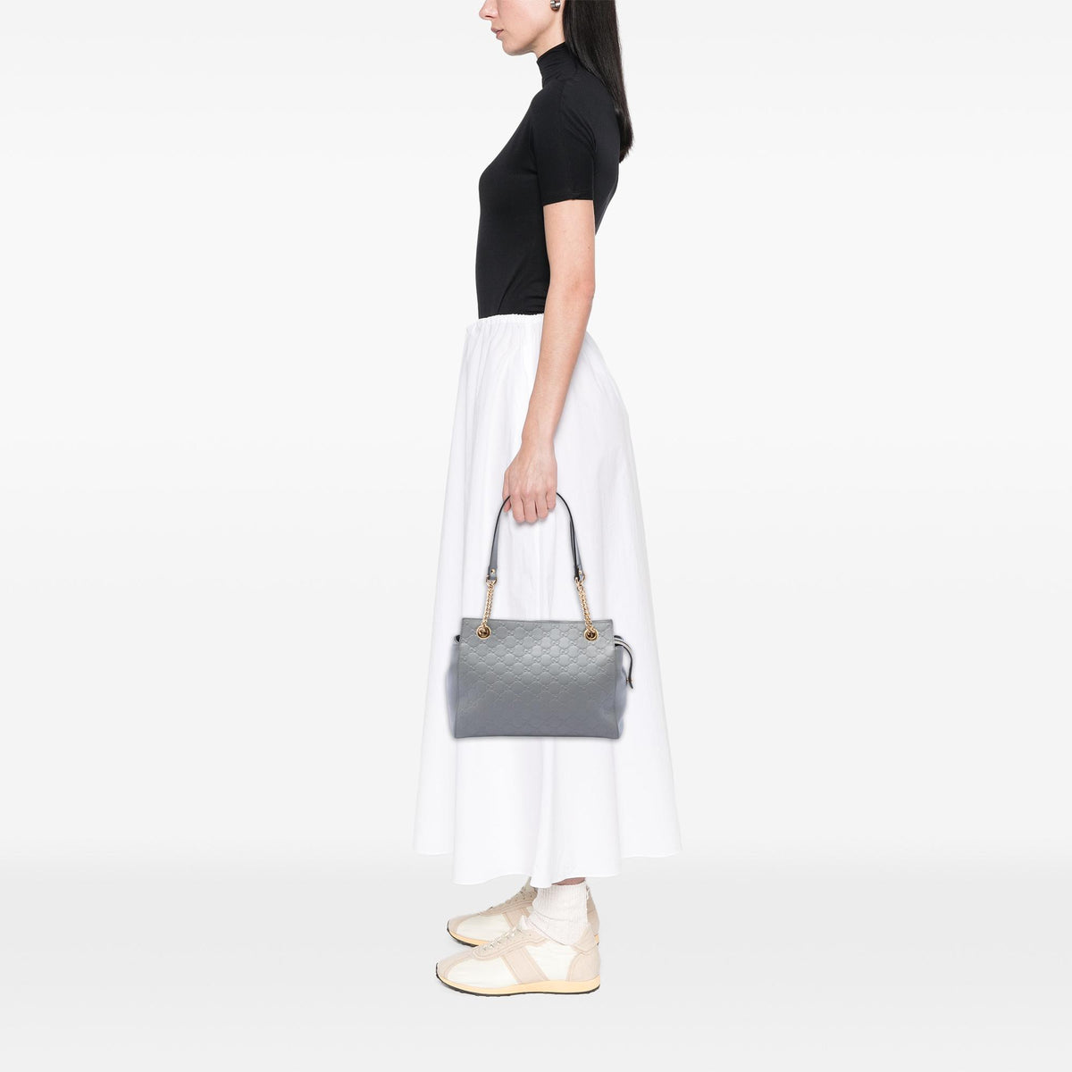Gucci Medium Guccissima Soft Shoulder Bag