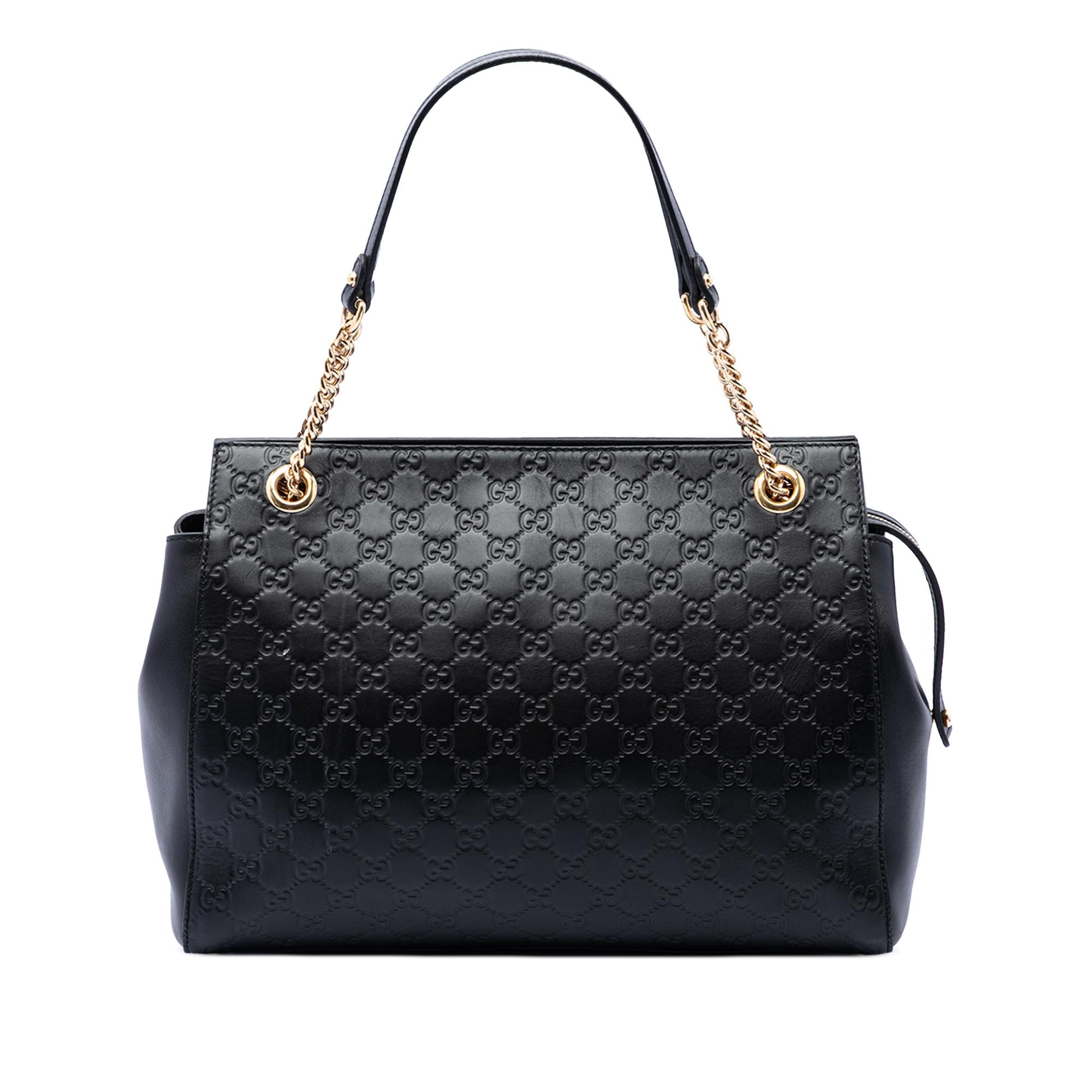 Gucci Medium Guccissima Soft Signature Tote